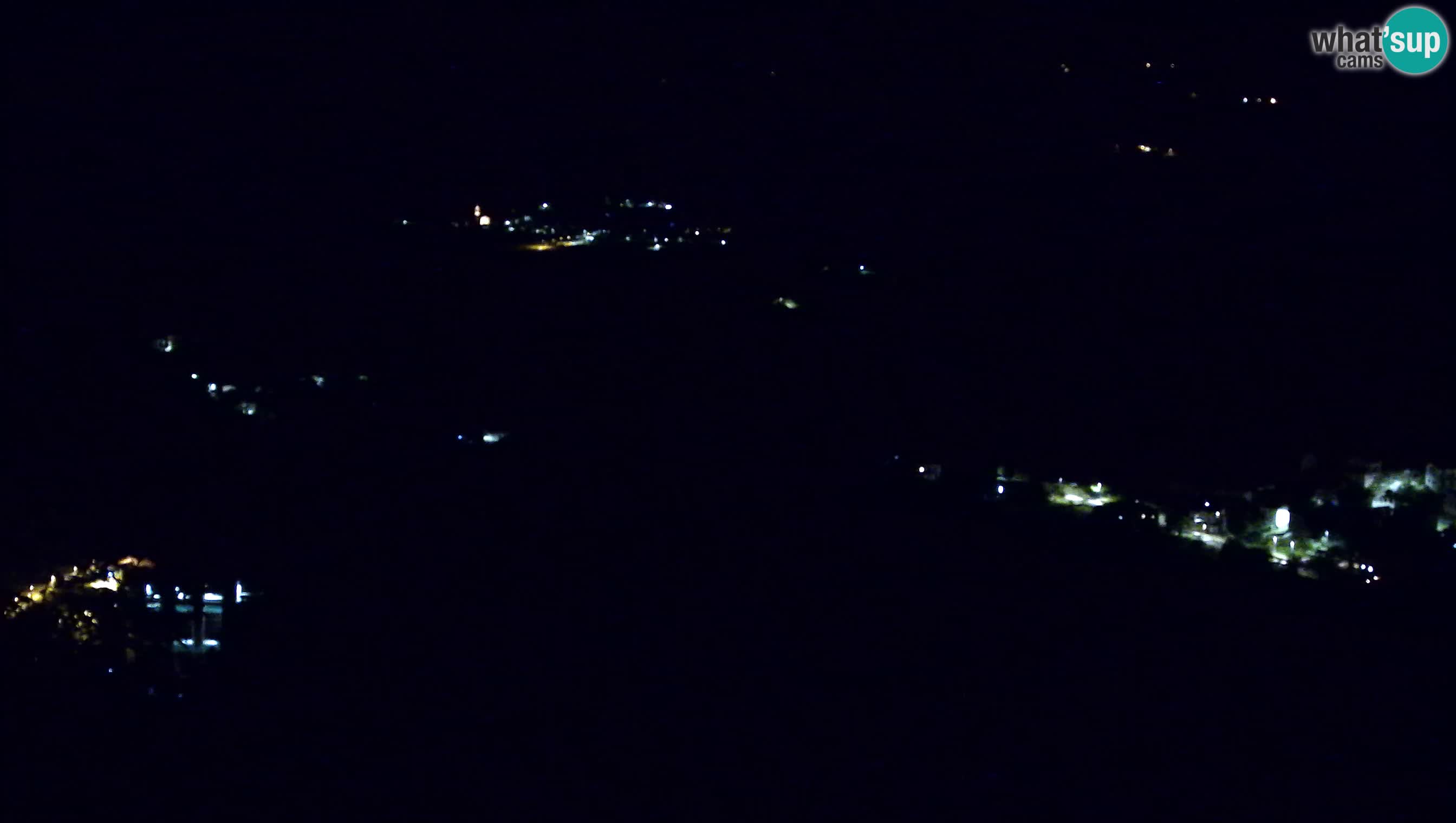 Camera en vivo Kanal ob Soči – Vue sur la rivière Soča, Ajba, Bodrež y Ročinj