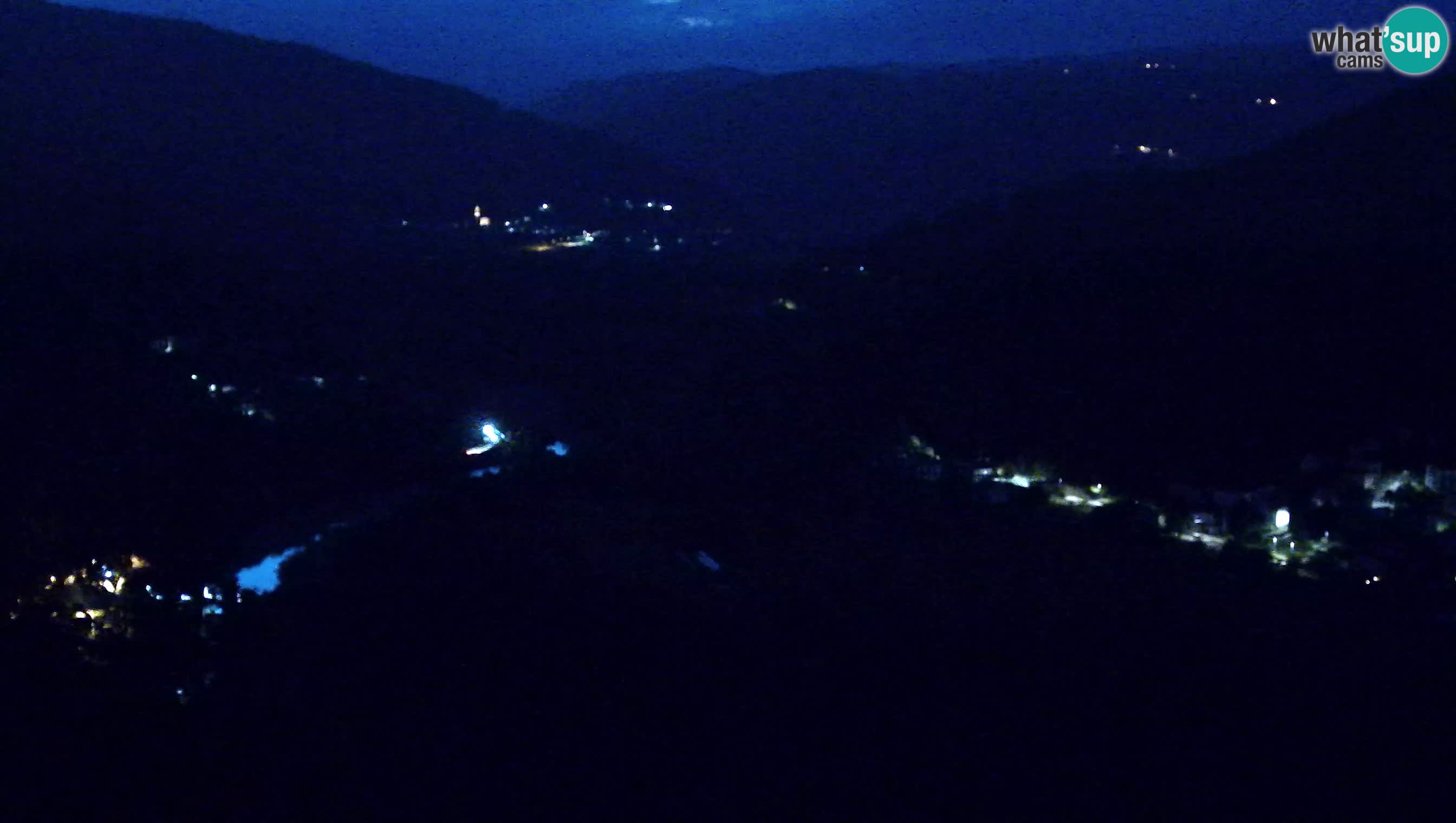 Live Webcam Kanal ob Soči – View to Soča river, Ajba, Bodrež and Ročinj