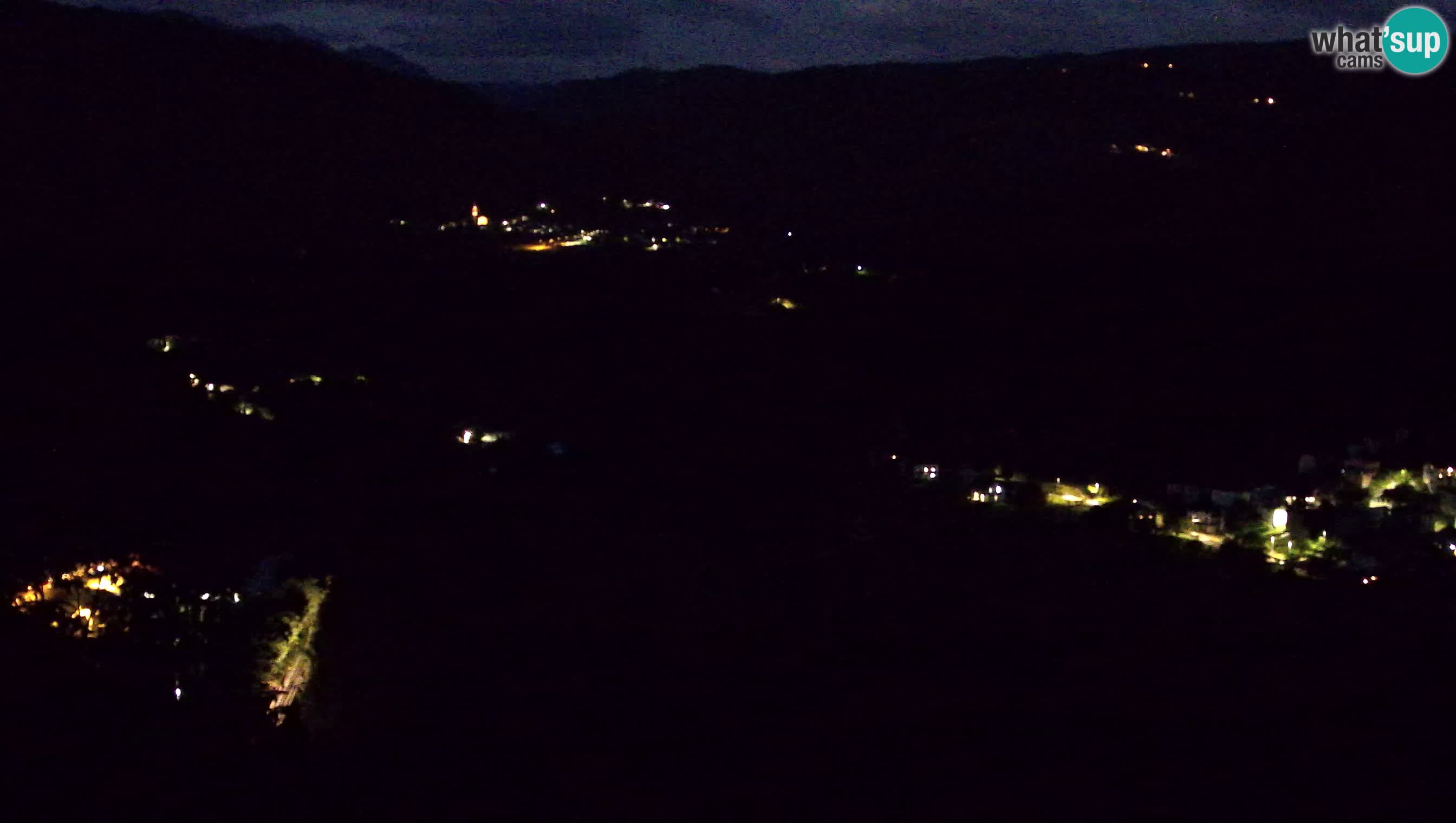 Live Webcam Kanal ob Soči – Vista sul fiume Isonzo, Ajba, Bodrež e Ročinj