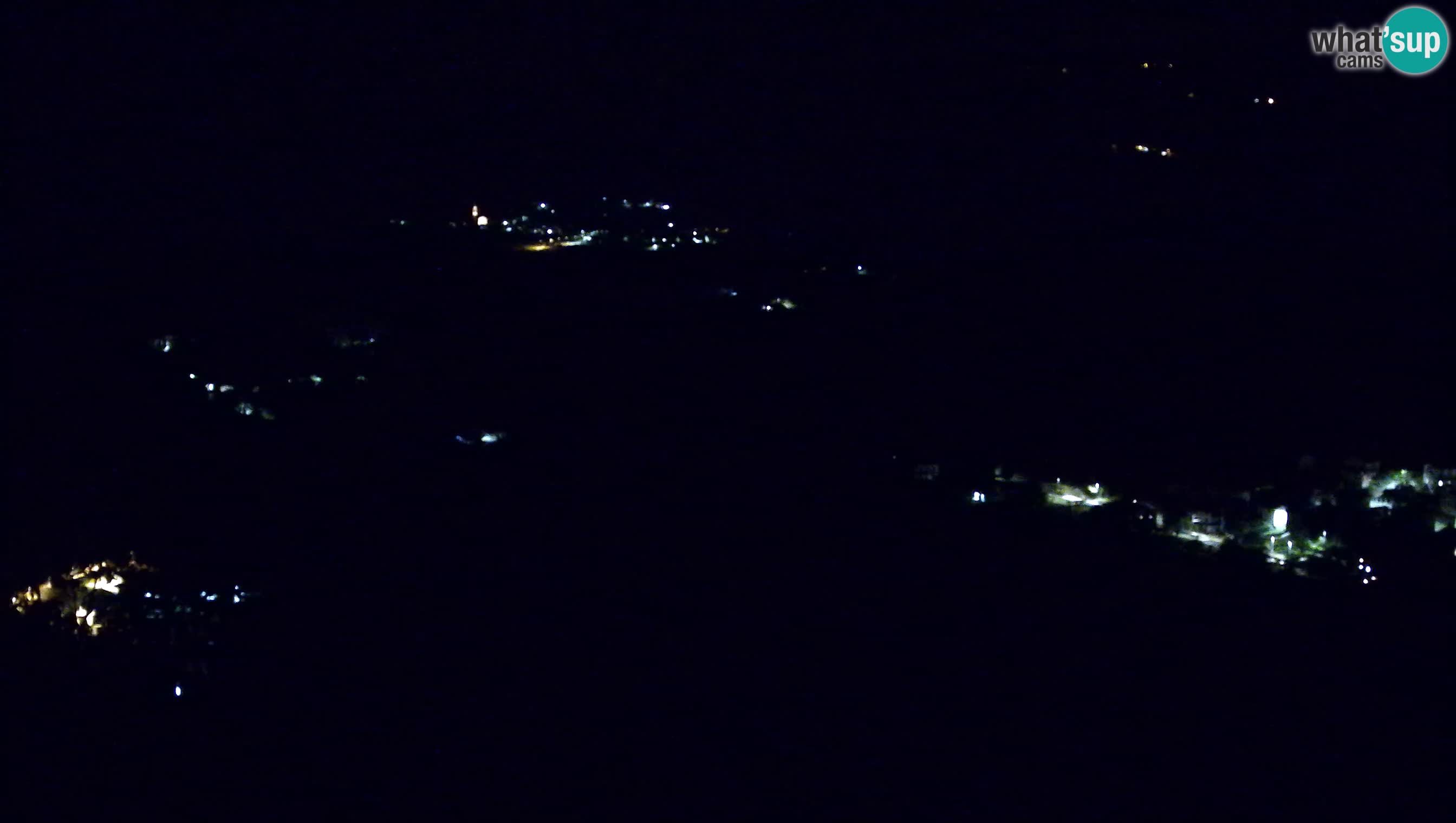 Camera en vivo Kanal ob Soči – Vue sur la rivière Soča, Ajba, Bodrež y Ročinj