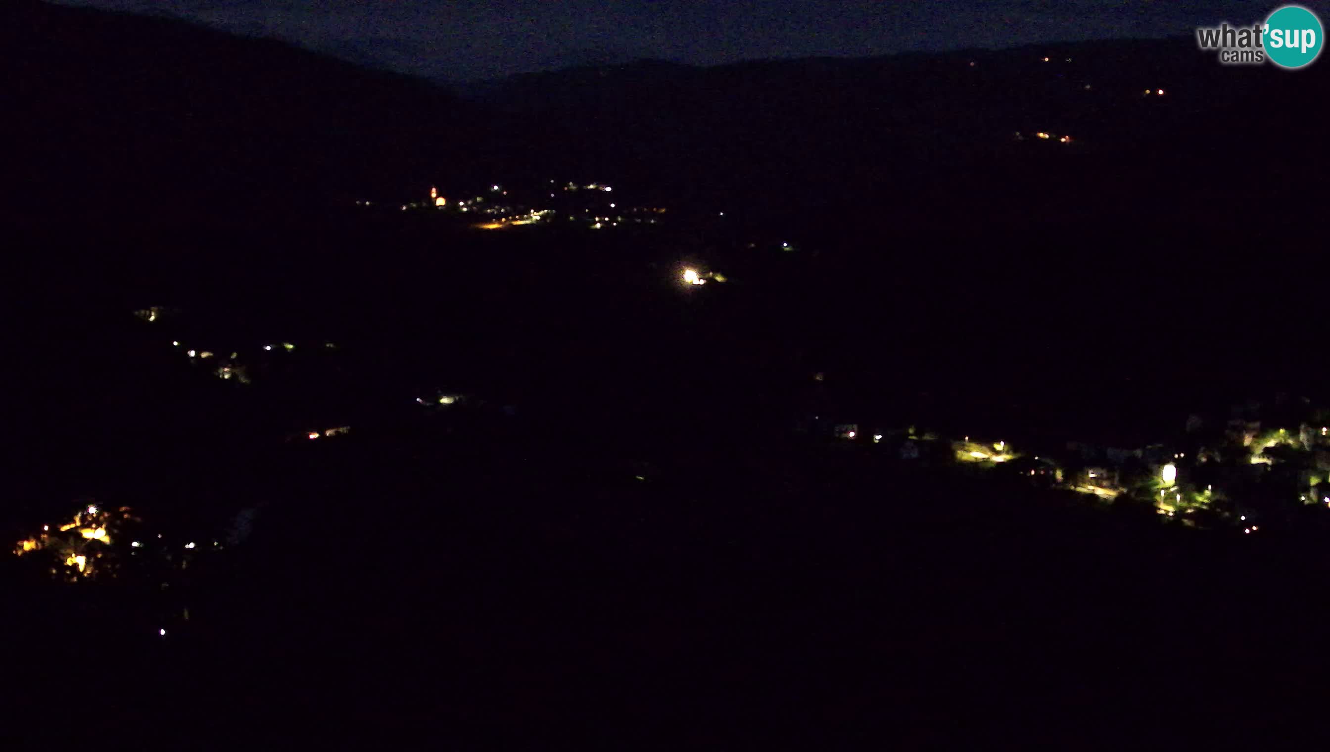 Live Webcam Kanal ob Soči – Blick auf den Fluss Soča, Ajba, Bodrež und Ročinj