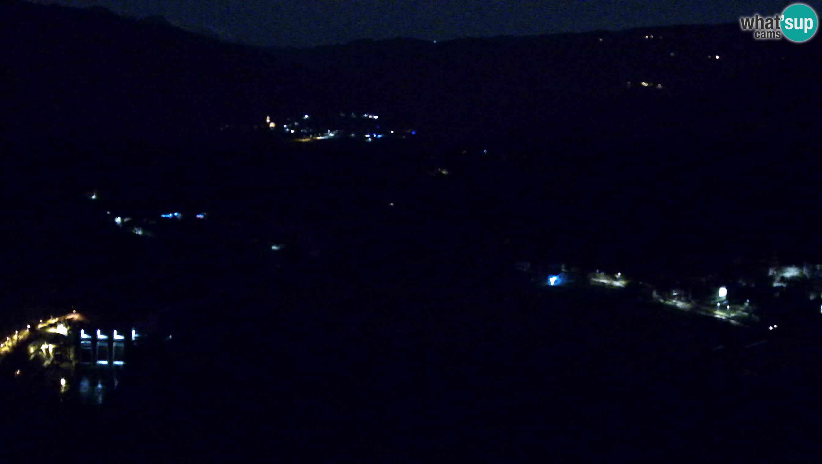 Live Webcam Kanal ob Soči – View to Soča river, Ajba, Bodrež and Ročinj