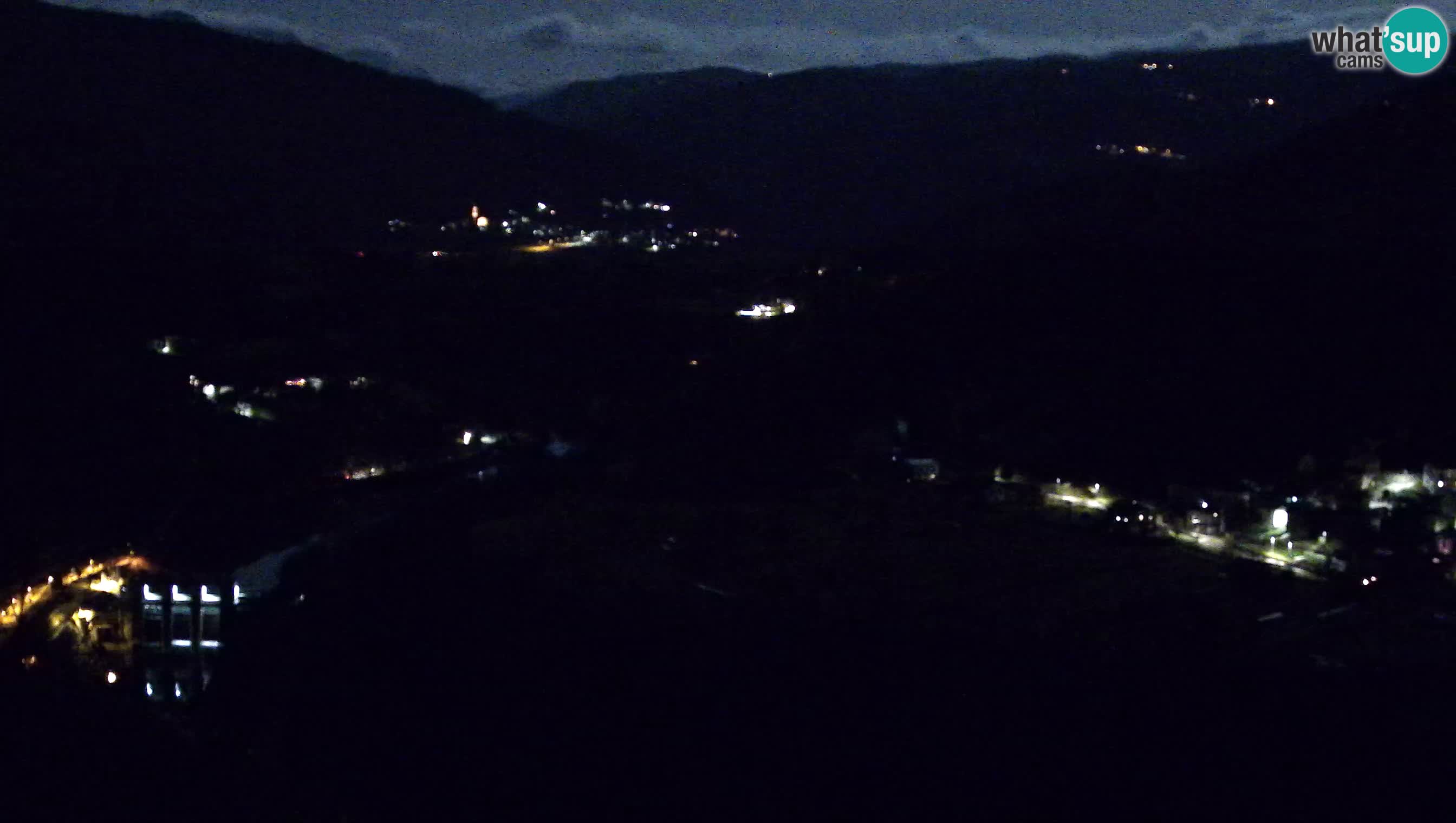 Live Webcam Kanal ob Soči – View to Soča river, Ajba, Bodrež and Ročinj