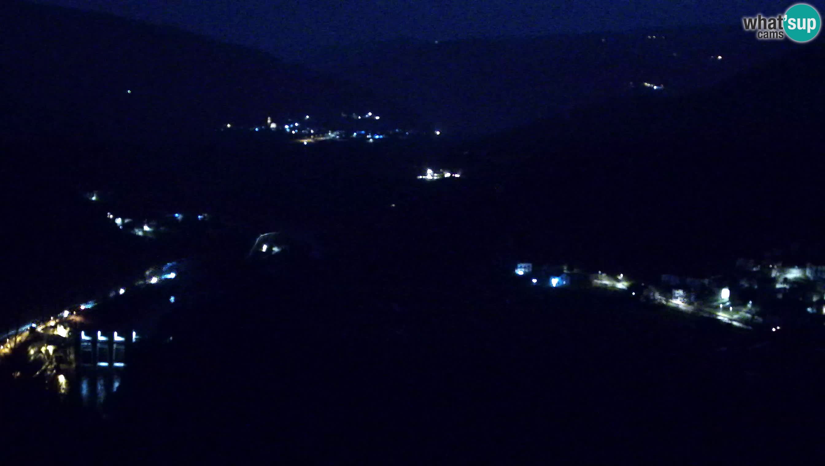 Live Webcam Kanal ob Soči – Blick auf den Fluss Soča, Ajba, Bodrež und Ročinj