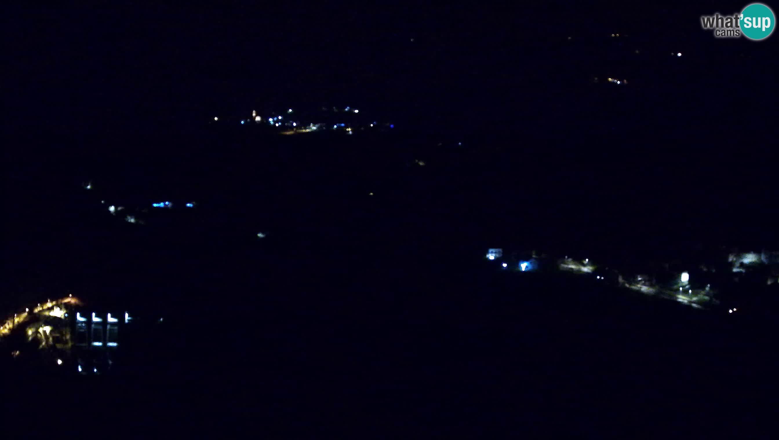 Web kamera Kanal ob Soči – Pogled na rijeku Soču, Ajbu, Bodrež i Ročinj