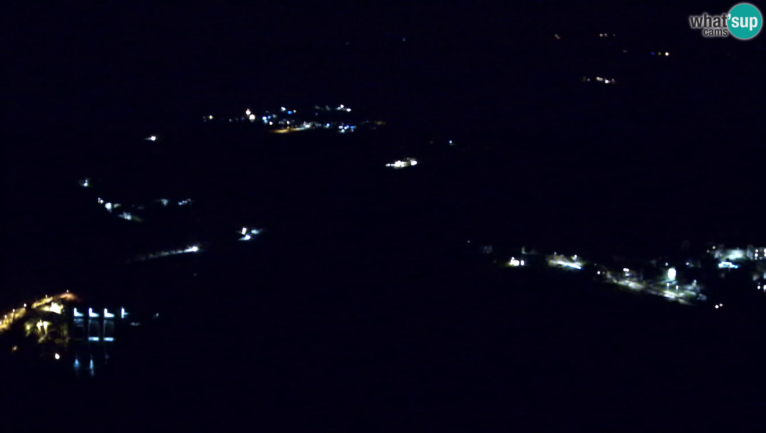 Camera en vivo Kanal ob Soči – Vue sur la rivière Soča, Ajba, Bodrež y Ročinj