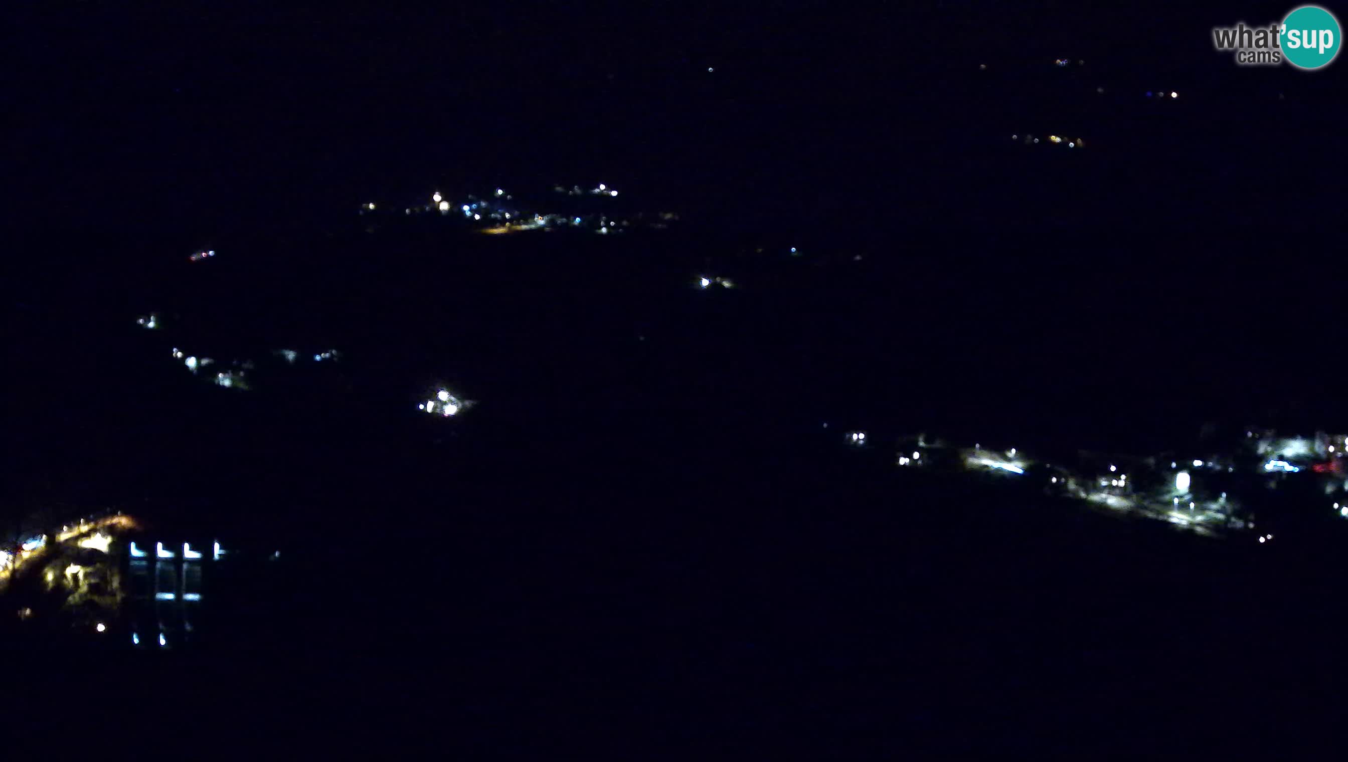 Camera en vivo Kanal ob Soči – Vue sur la rivière Soča, Ajba, Bodrež y Ročinj