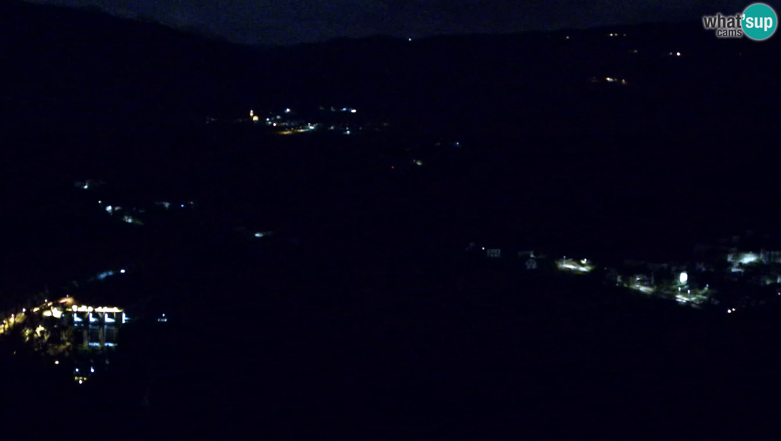 Live Webcam Kanal ob Soči – View to Soča river, Ajba, Bodrež and Ročinj