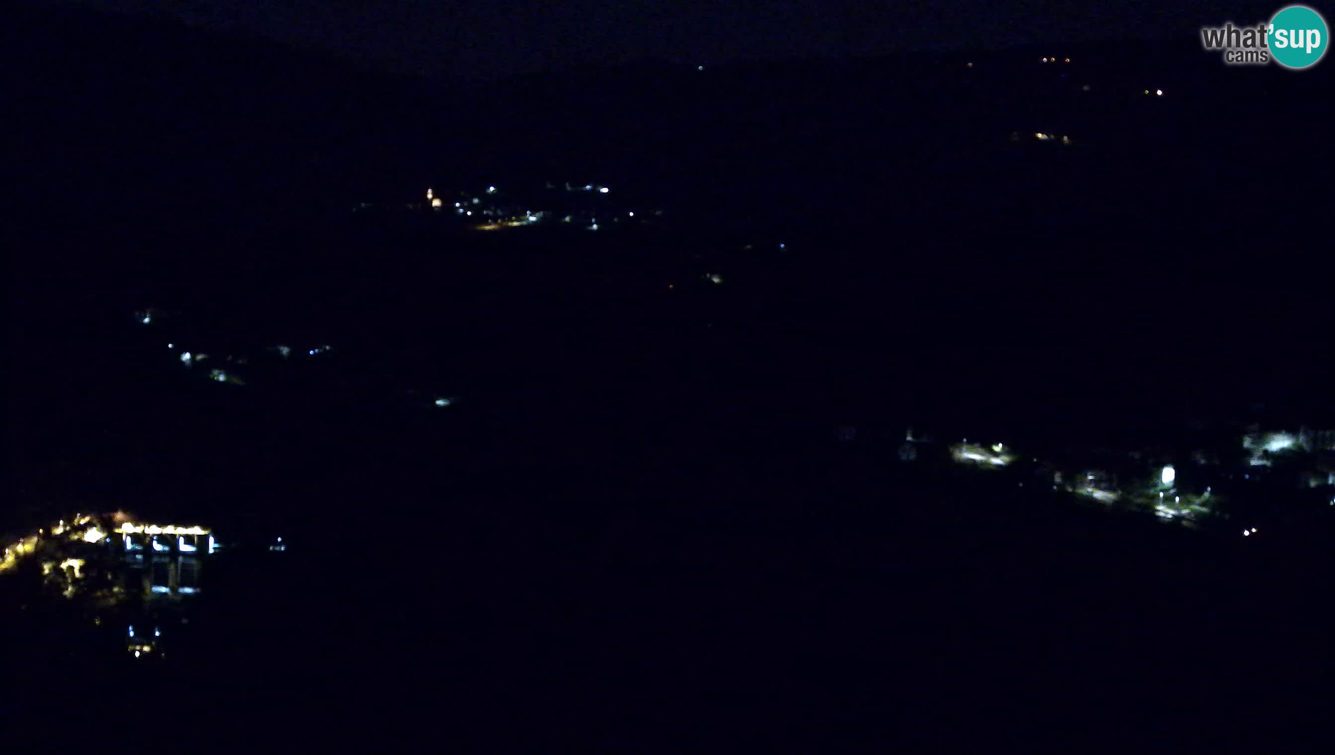 Camera en vivo Kanal ob Soči – Vue sur la rivière Soča, Ajba, Bodrež y Ročinj