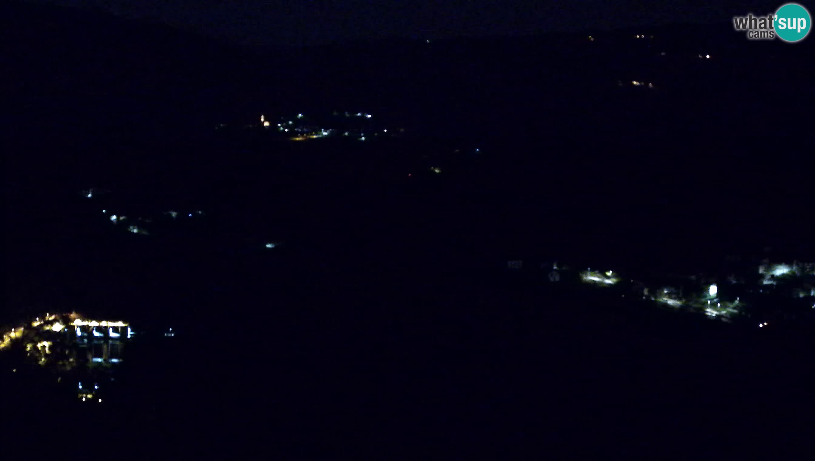 Web kamera Kanal ob Soči – Pogled na rijeku Soču, Ajbu, Bodrež i Ročinj