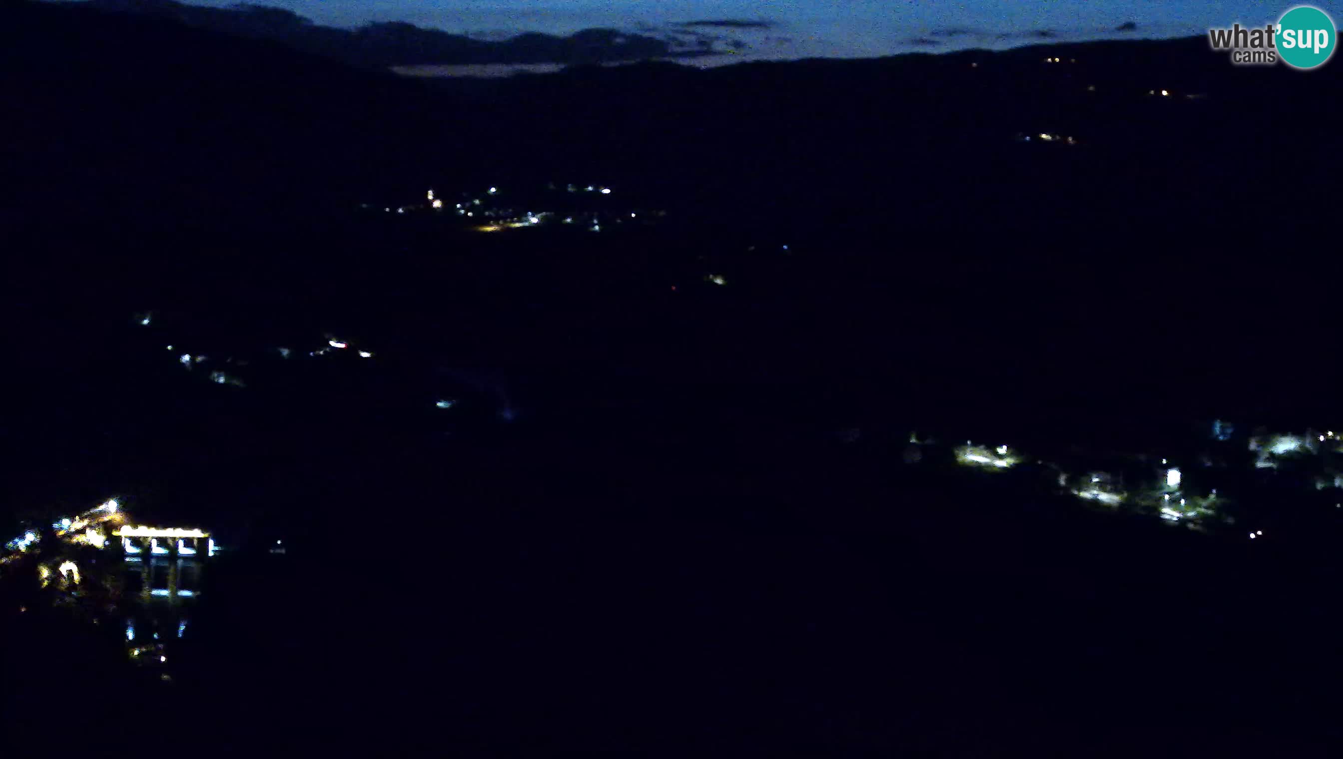 Spletna kamera Kanal ob Soči – pogled na Sočo, Ajbo, Bodrež in Ročinj