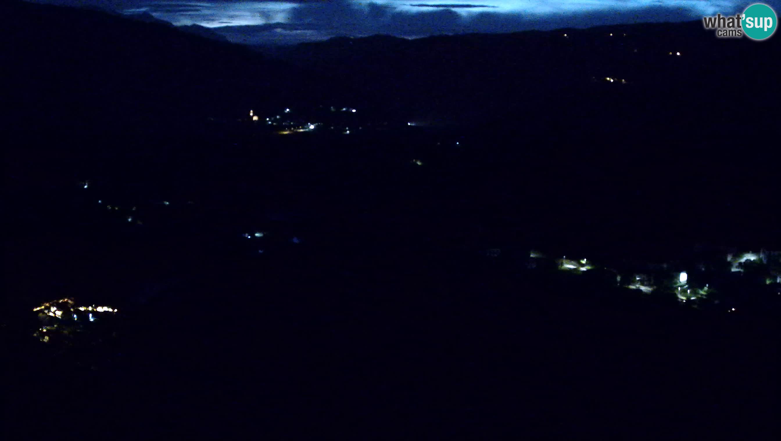 Live Webcam Kanal ob Soči – View to Soča river, Ajba, Bodrež and Ročinj