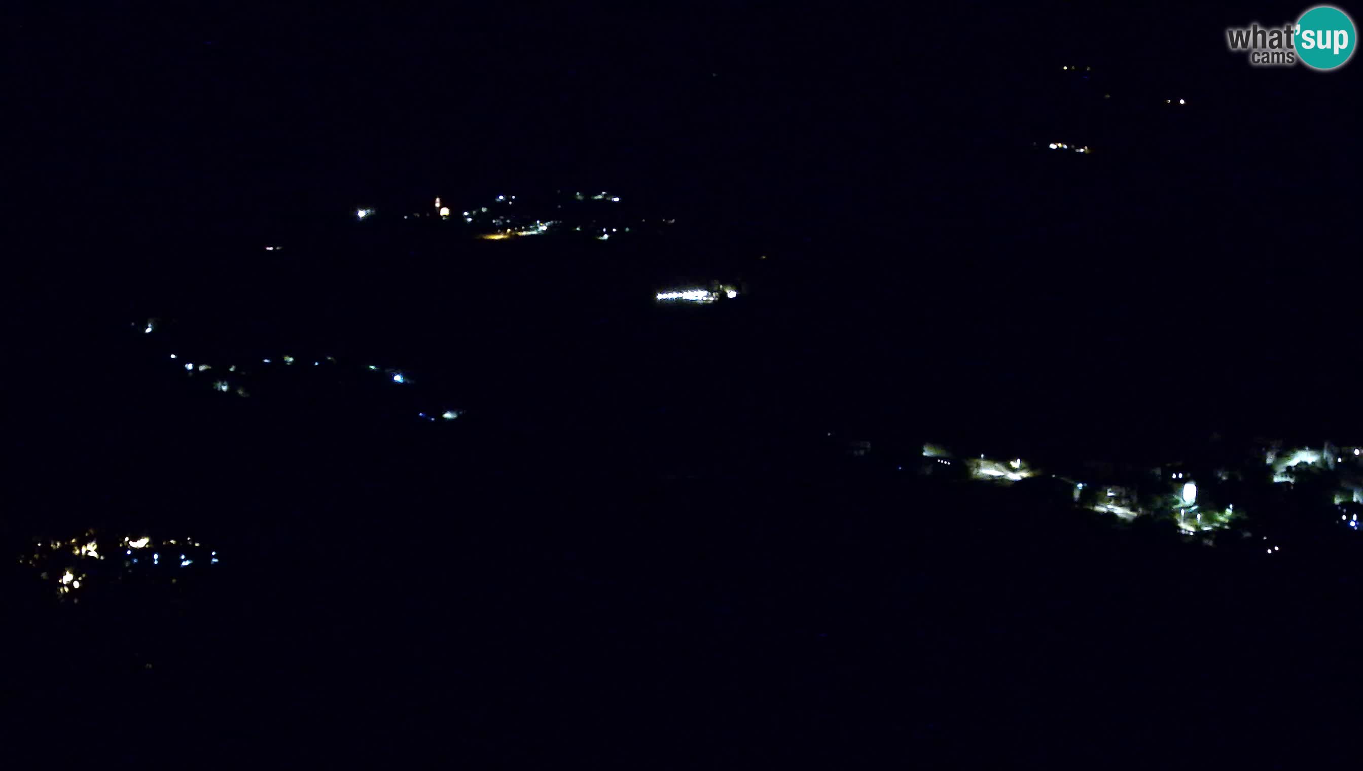 Camera en vivo Kanal ob Soči – Vue sur la rivière Soča, Ajba, Bodrež y Ročinj