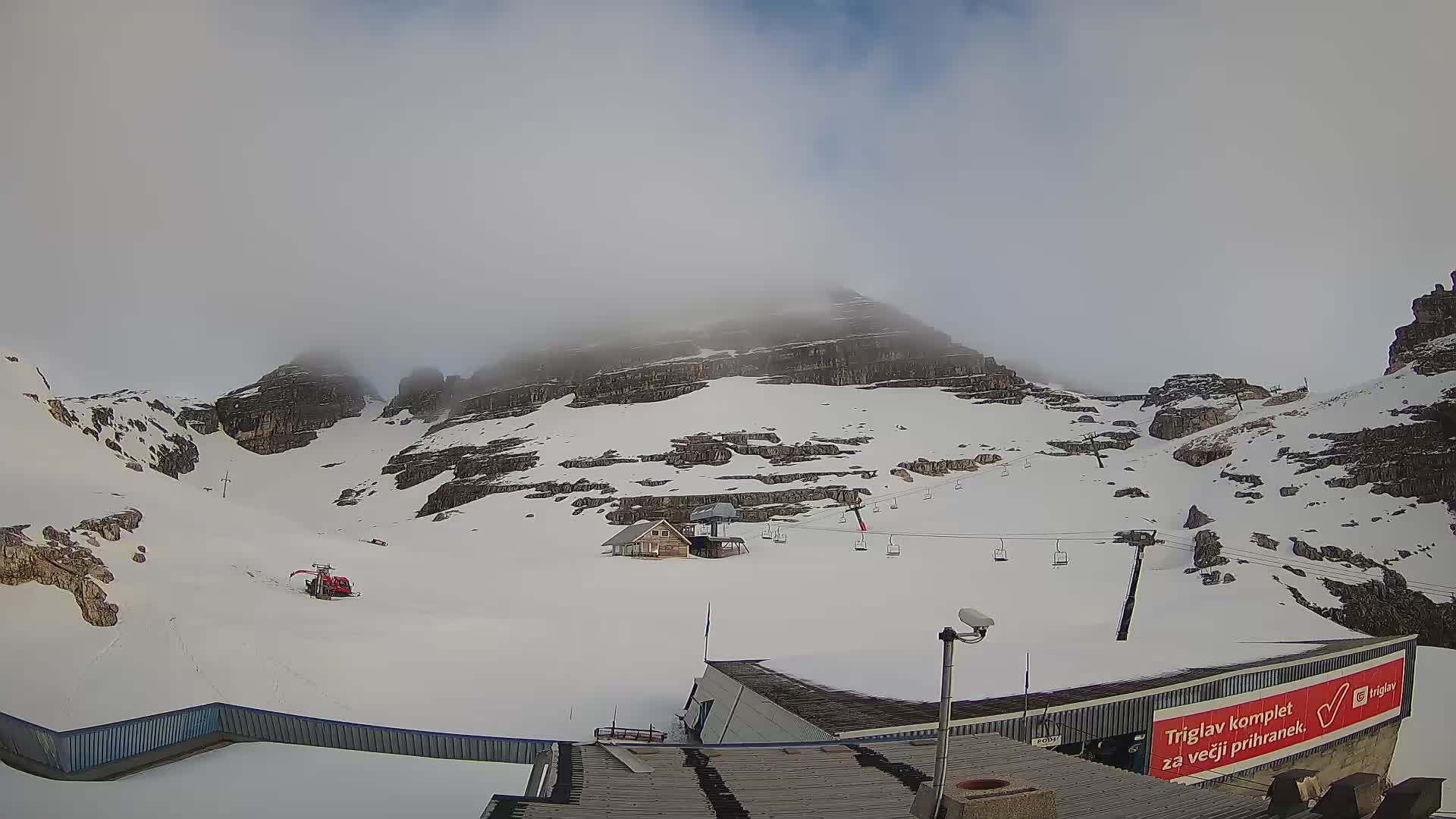 Stazione sciistica Kanin – vista verso Prestreljenik