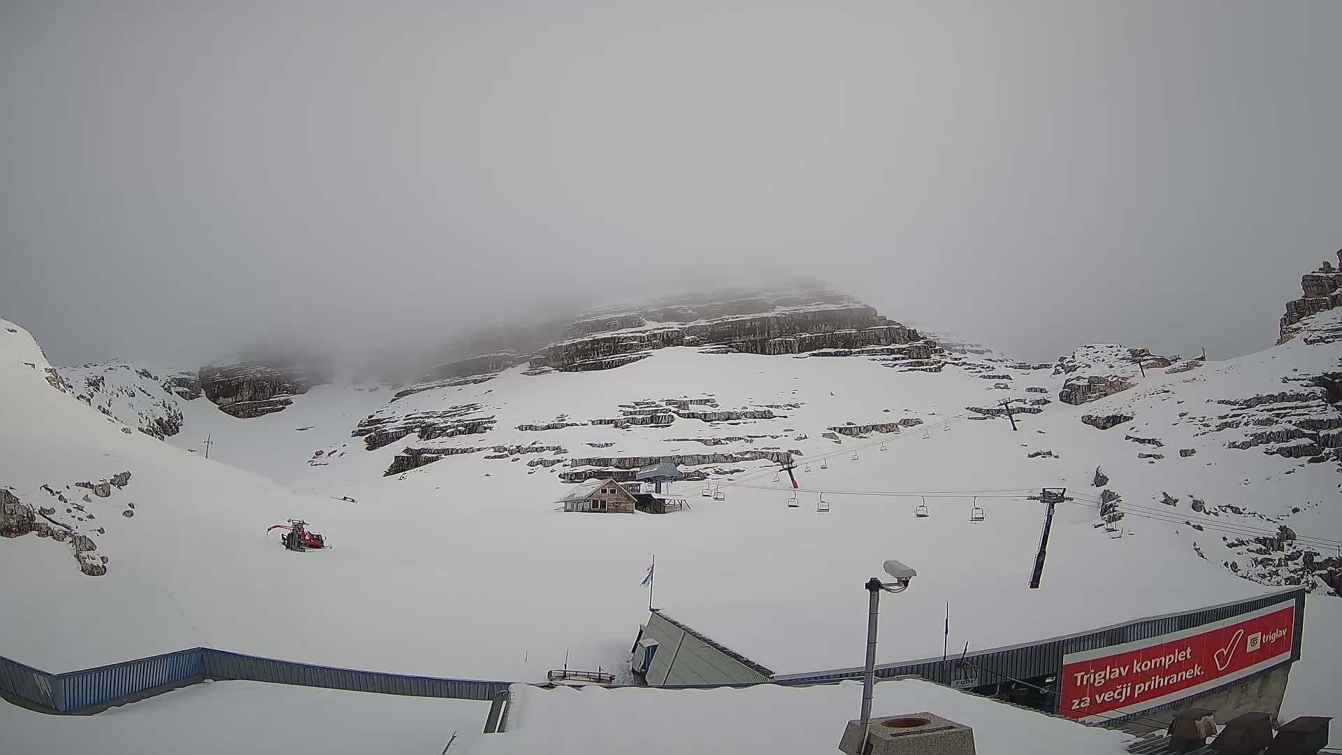 Stazione sciistica Kanin – vista verso Prestreljenik