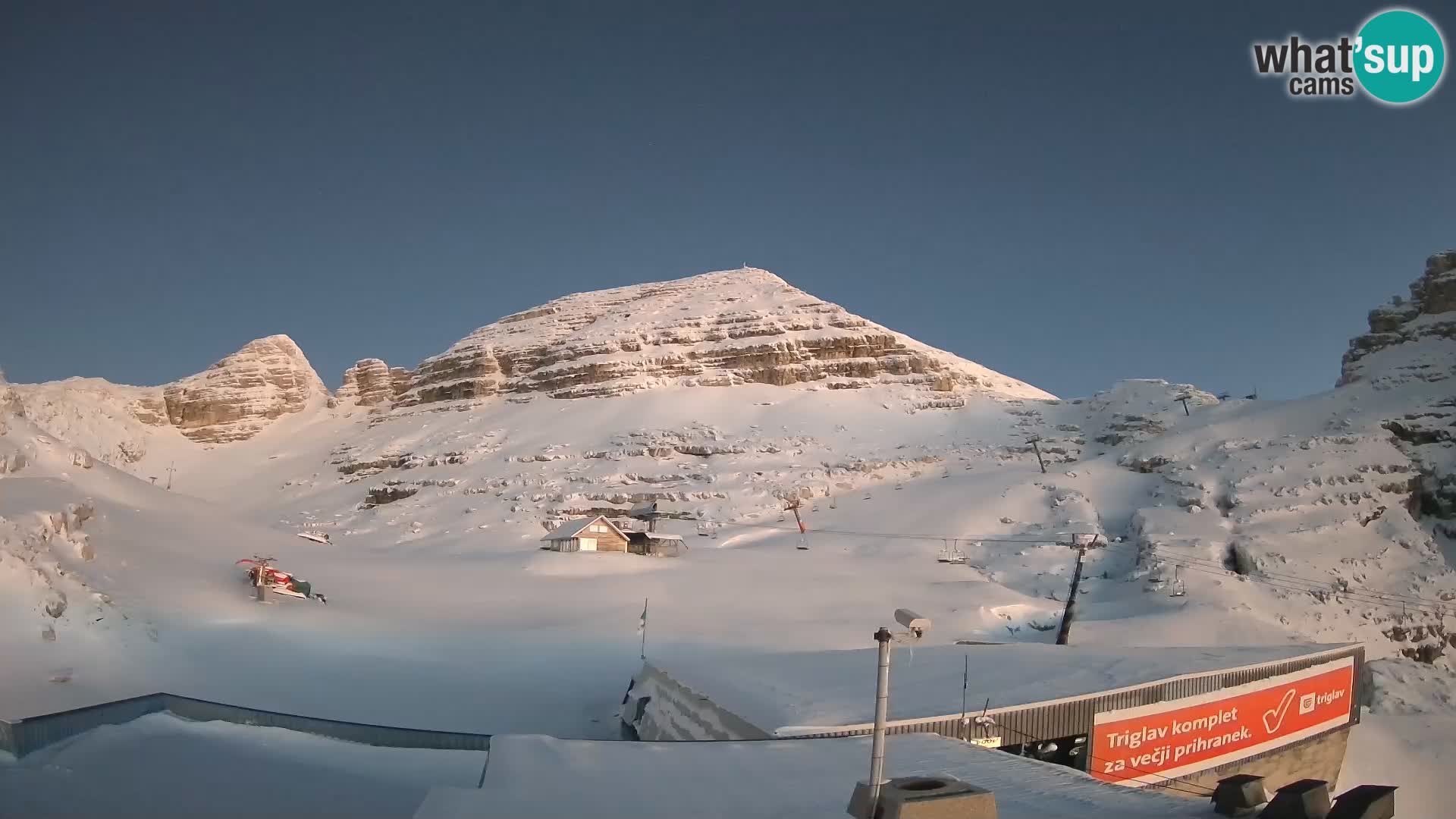 Skijalište Kanin – pogled na Prestreljenik