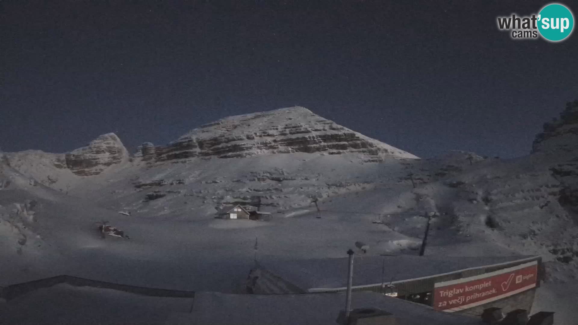 Stazione sciistica Kanin – vista verso Prestreljenik