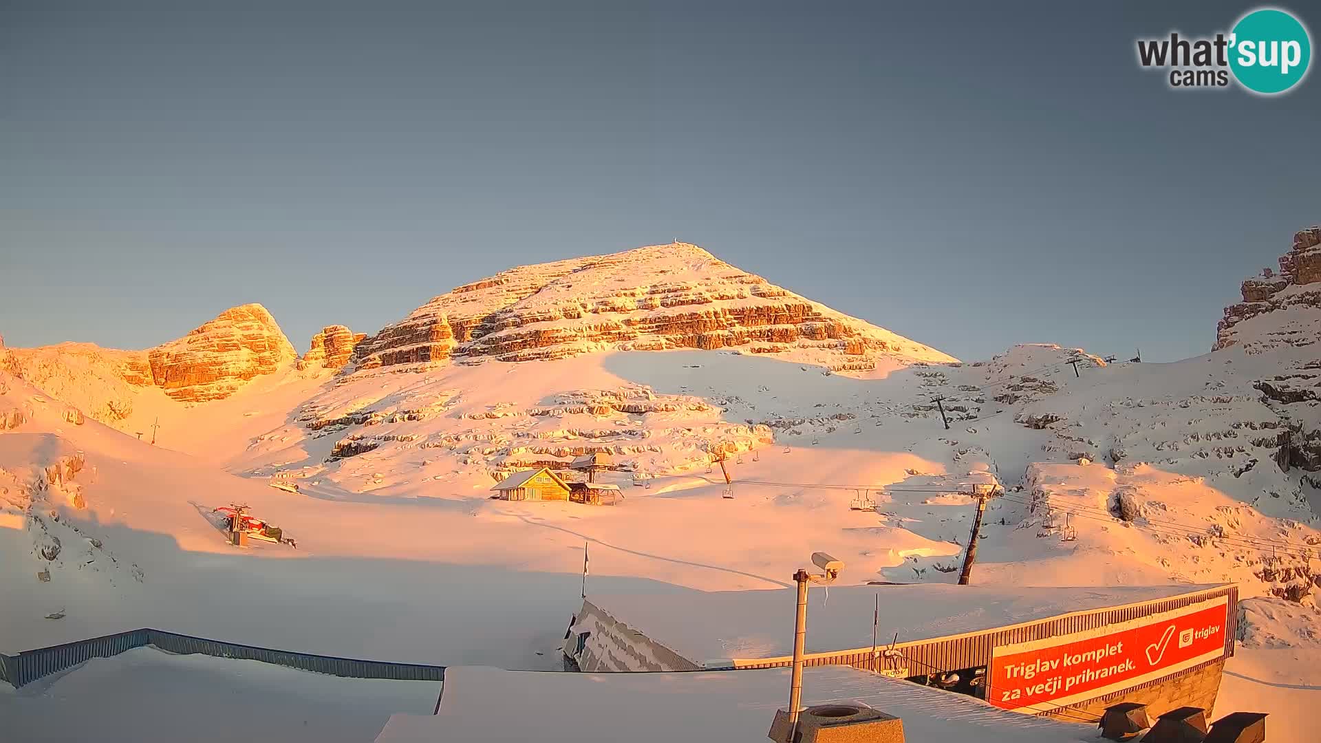 Skijalište Kanin – pogled na Prestreljenik