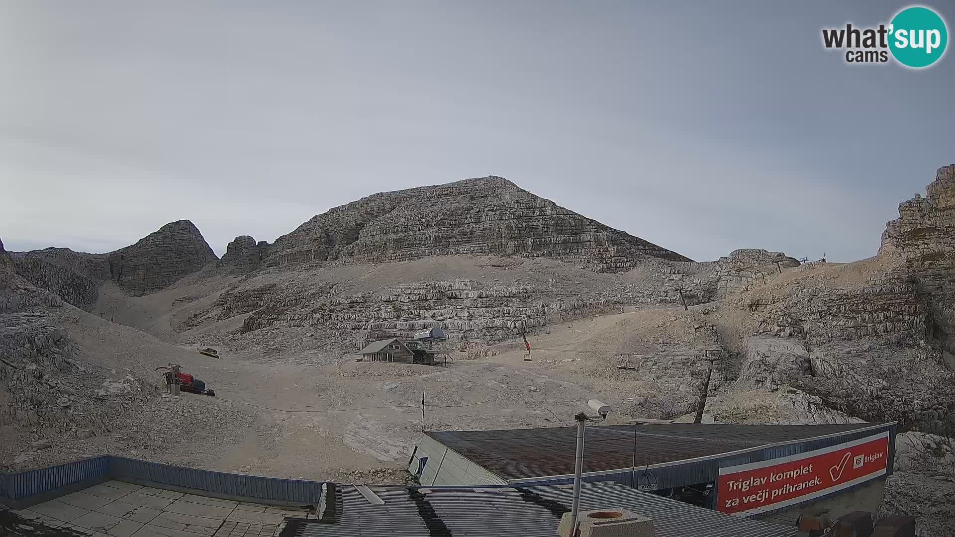 Stazione sciistica Kanin – vista verso Prestreljenik