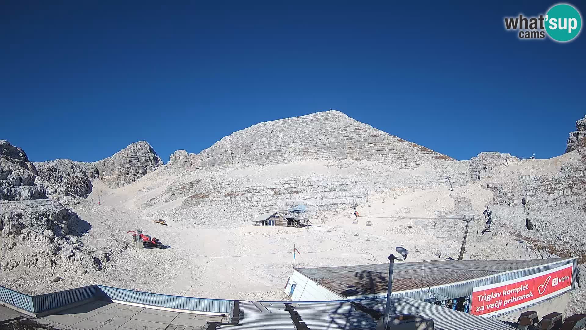 Stazione sciistica Kanin – vista verso Prestreljenik