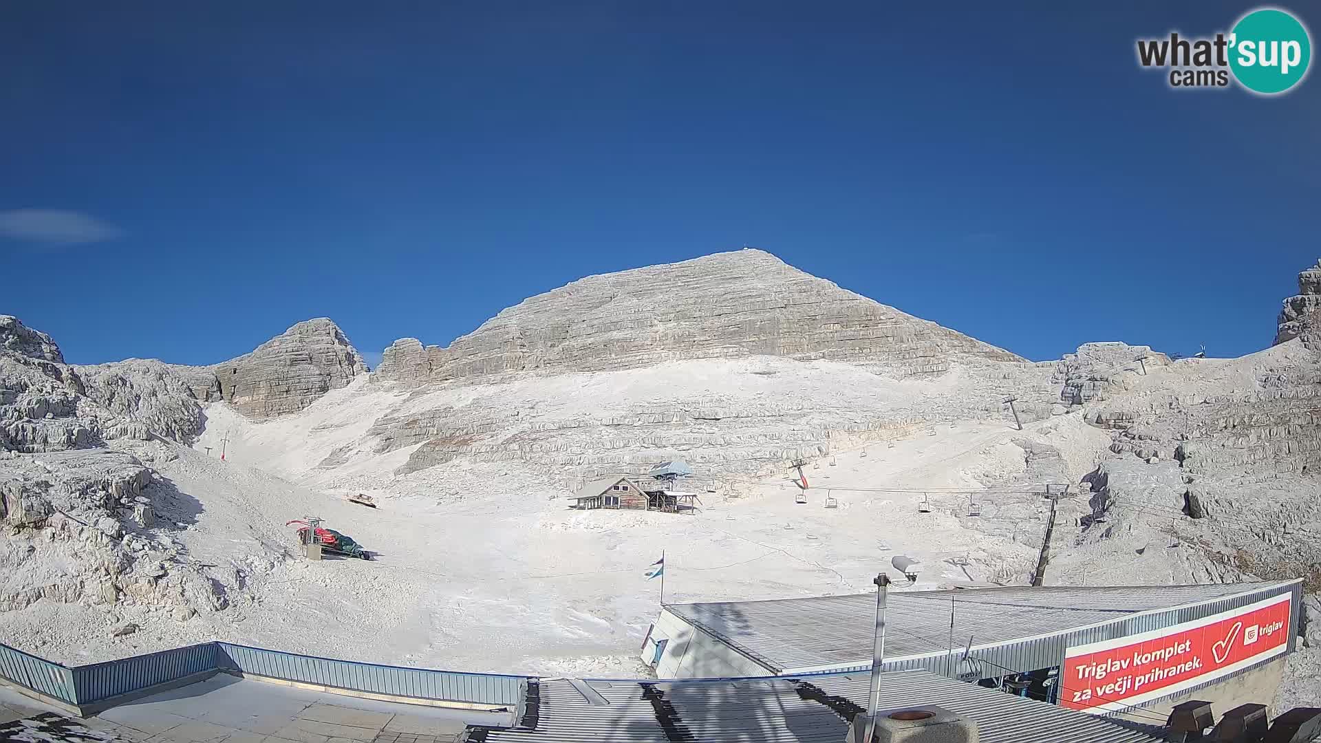 Stazione sciistica Kanin – vista verso Prestreljenik