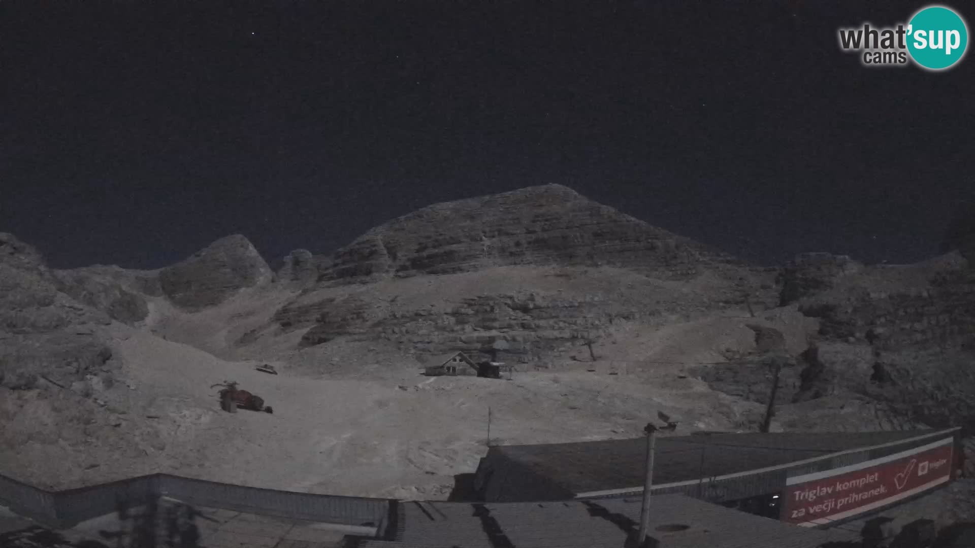 Stazione sciistica Kanin – vista verso Prestreljenik