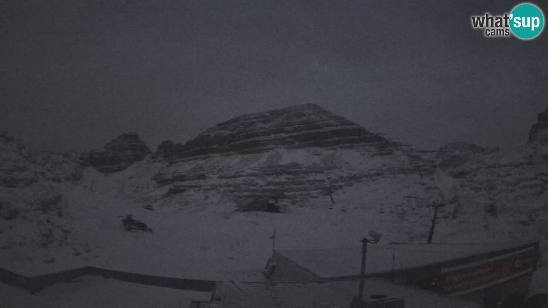 Stazione sciistica Kanin – vista verso Prestreljenik