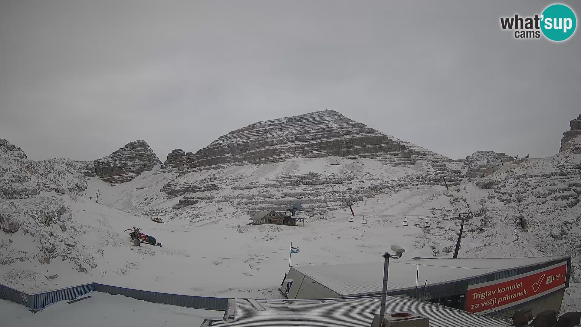 Stazione sciistica Kanin – vista verso Prestreljenik