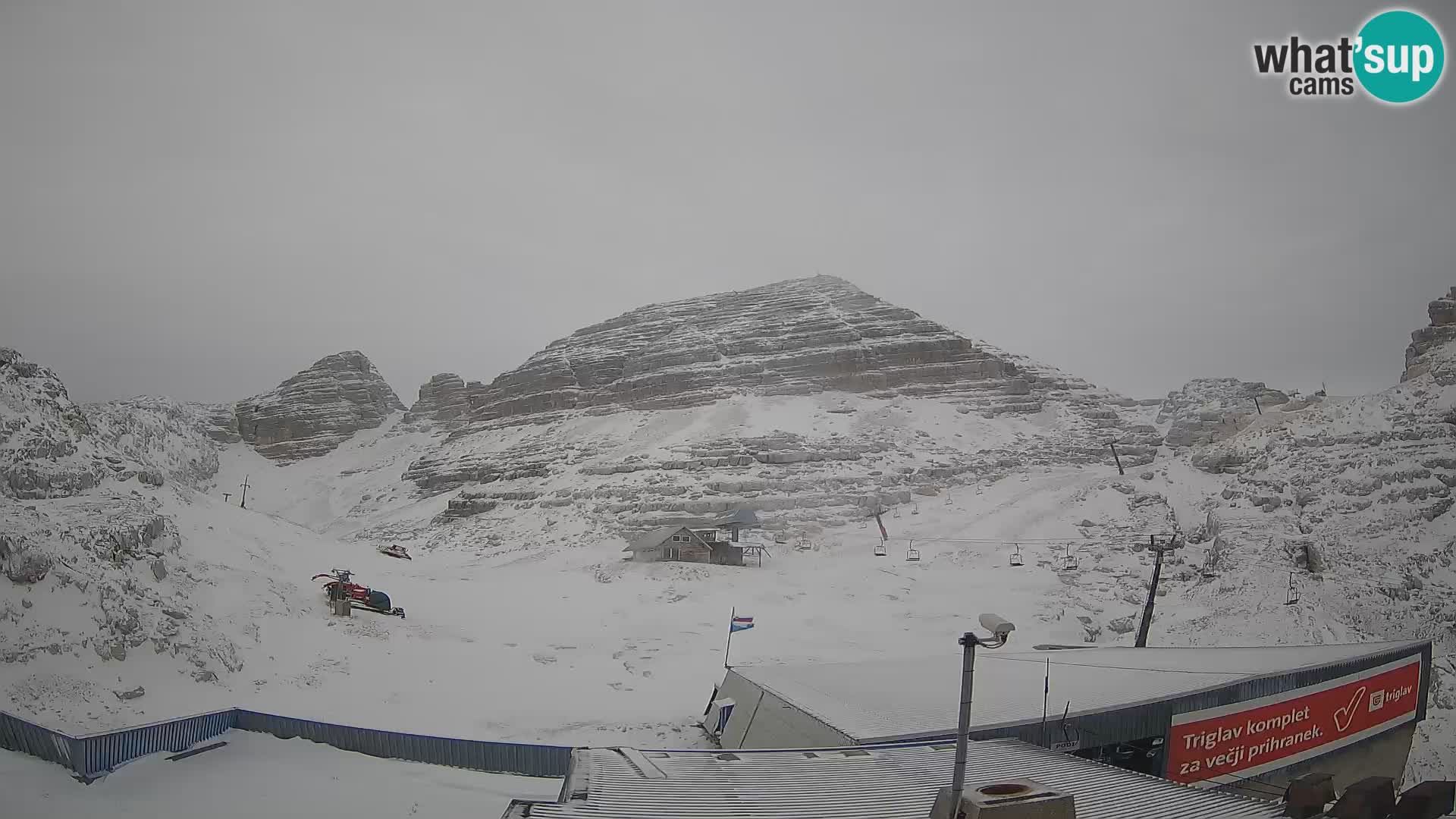 Skijalište Kanin – pogled na Prestreljenik