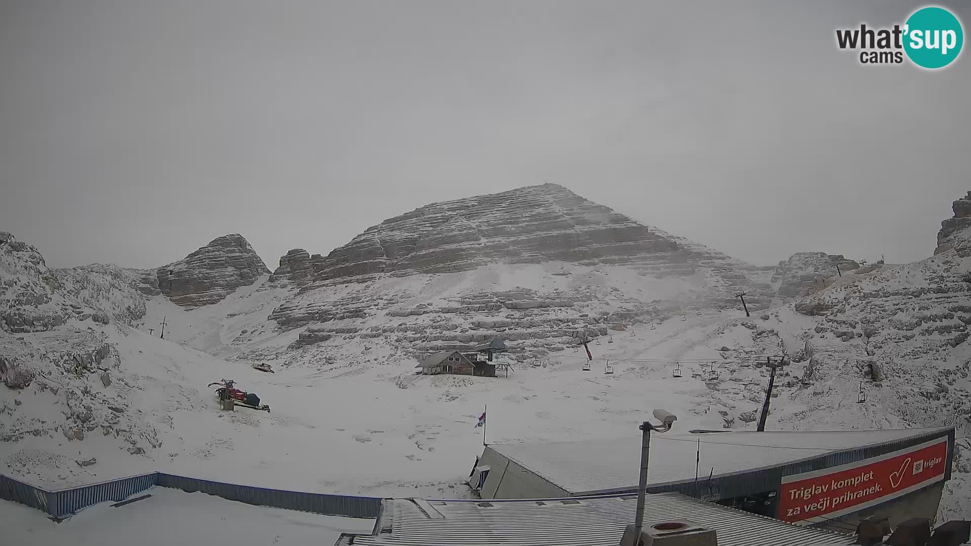 Skijalište Kanin – pogled na Prestreljenik