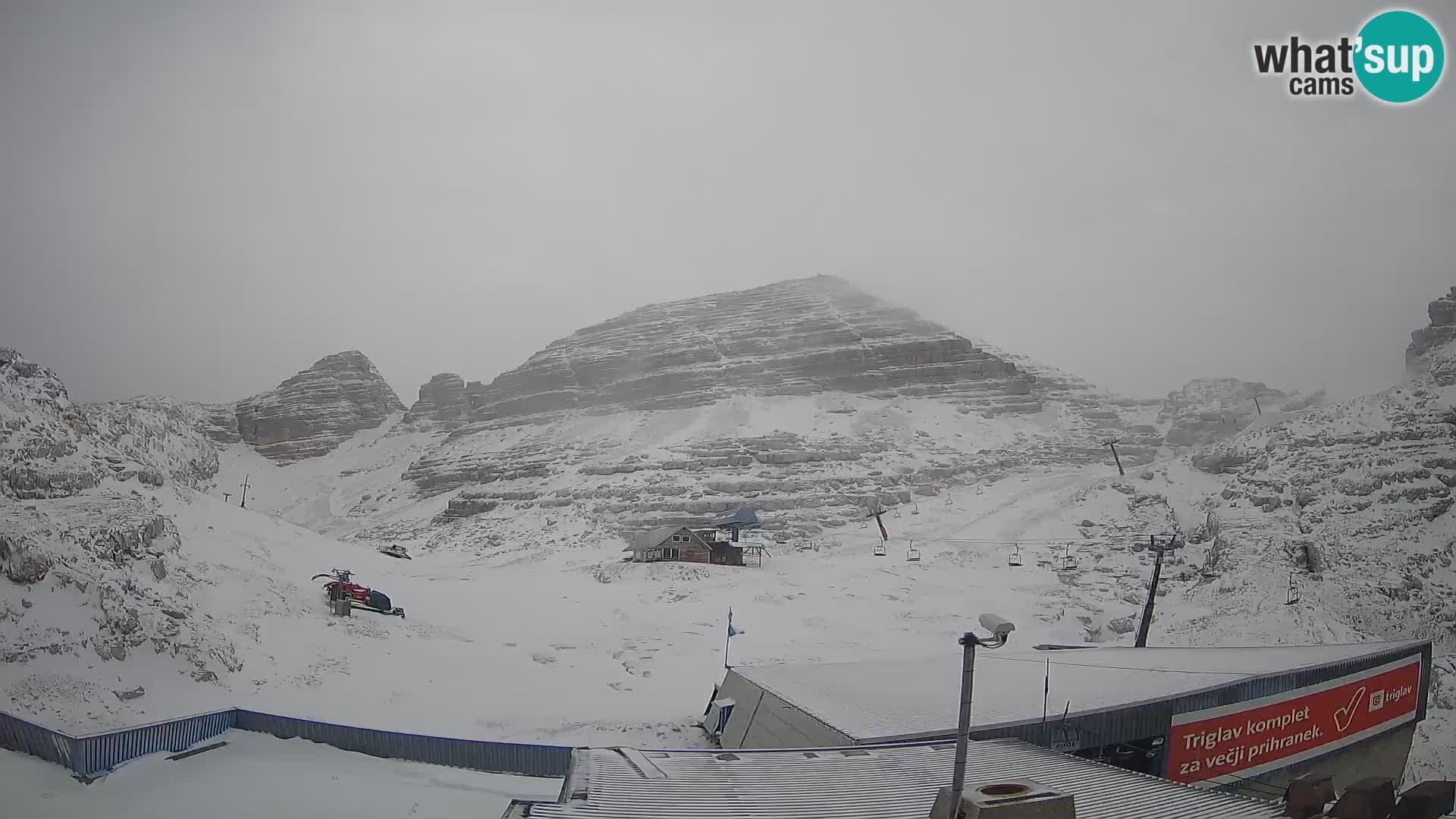 Stazione sciistica Kanin – vista verso Prestreljenik