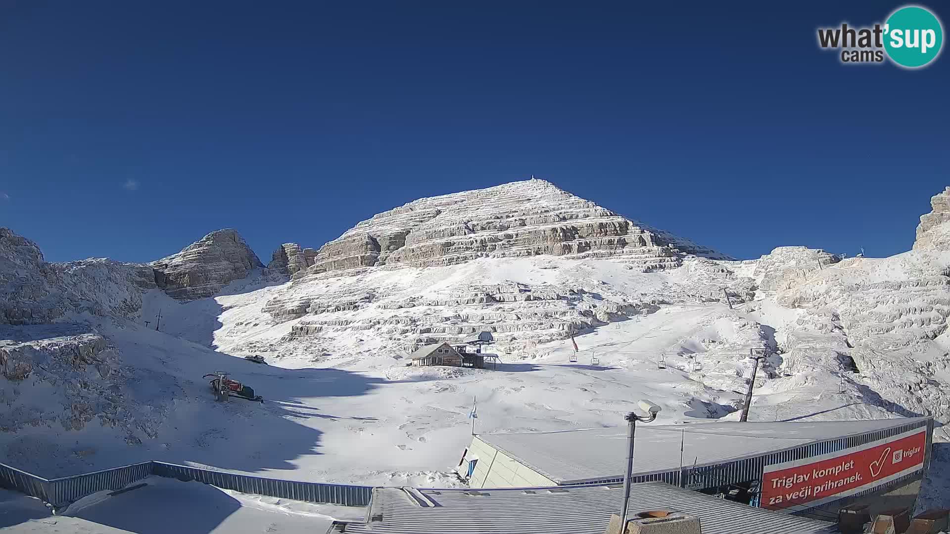 Stazione sciistica Kanin – vista verso Prestreljenik