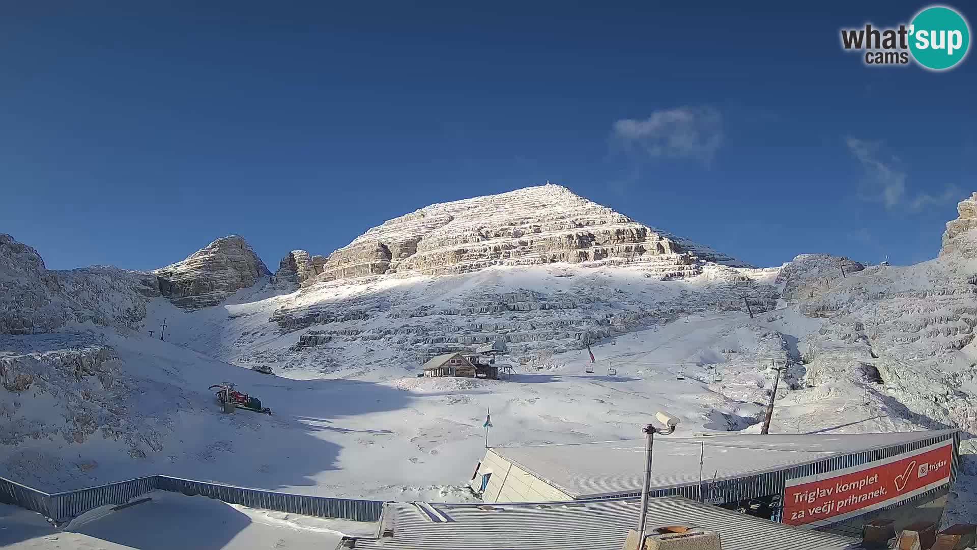 Stazione sciistica Kanin – vista verso Prestreljenik