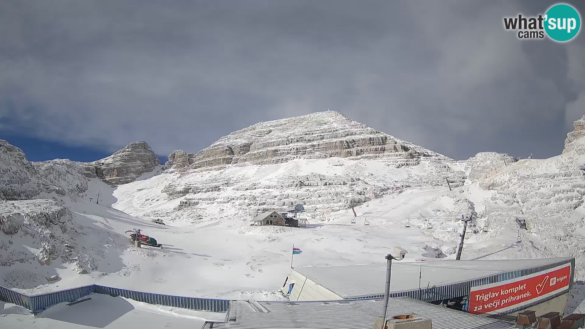 Stazione sciistica Kanin – vista verso Prestreljenik