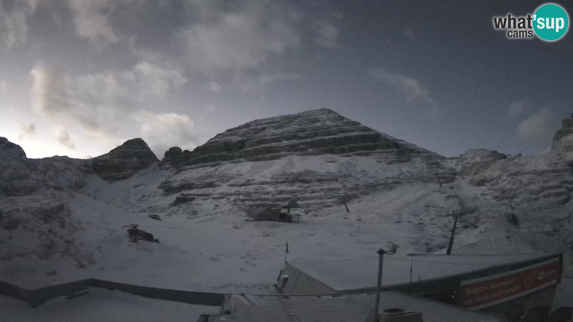 Stazione sciistica Kanin – vista verso Prestreljenik