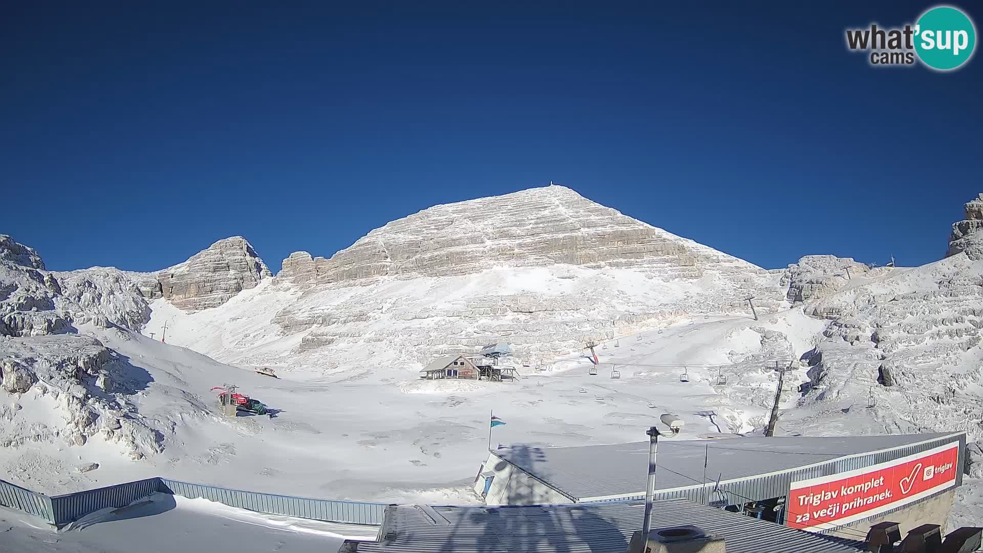 Stazione sciistica Kanin – vista verso Prestreljenik