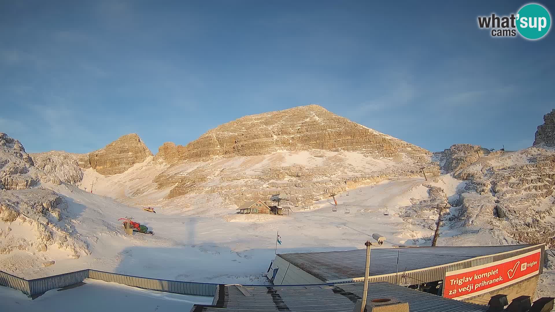 Stazione sciistica Kanin – vista verso Prestreljenik