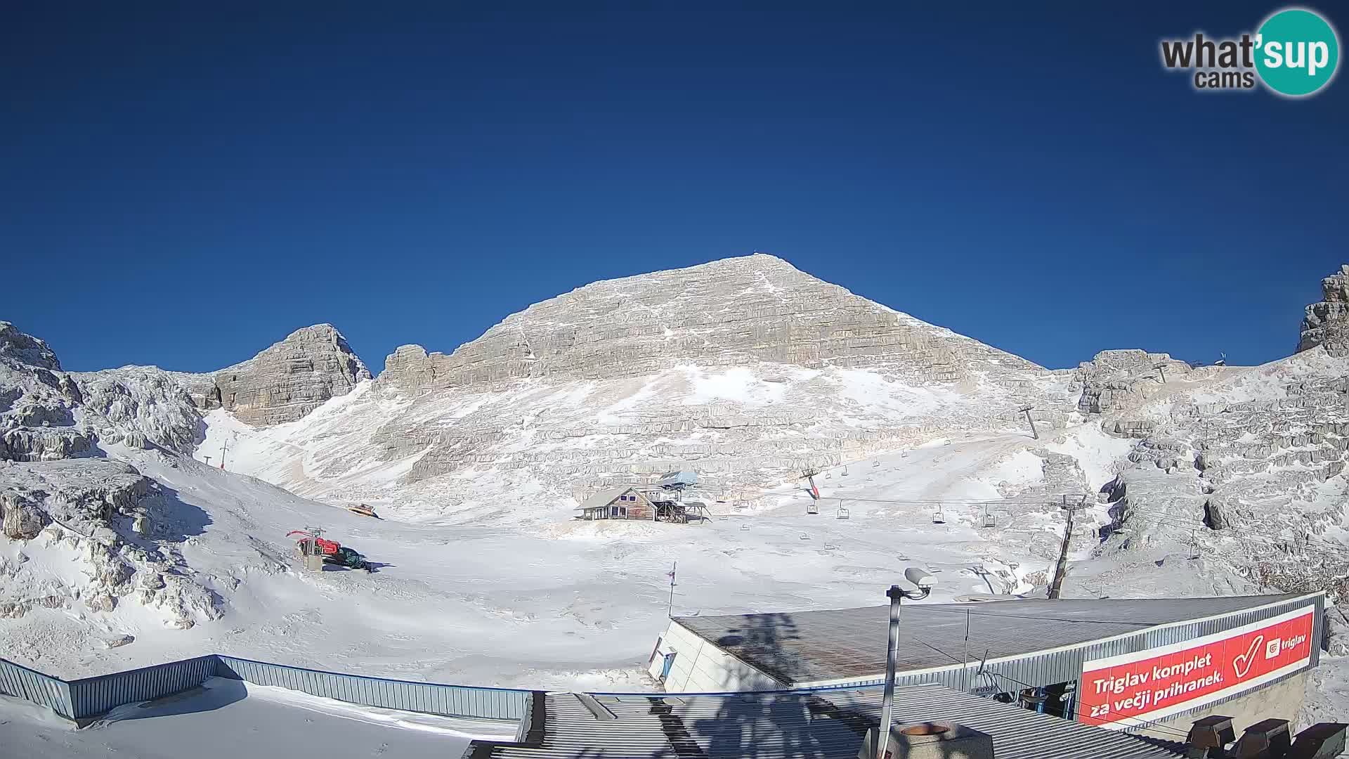 Stazione sciistica Kanin – vista verso Prestreljenik