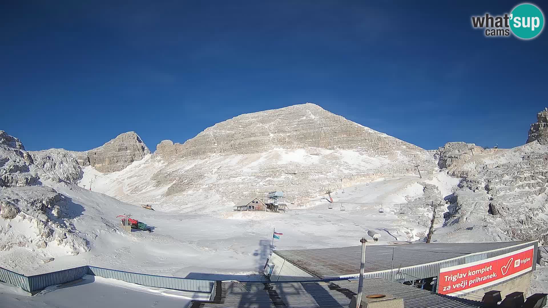 Skijalište Kanin – pogled na Prestreljenik