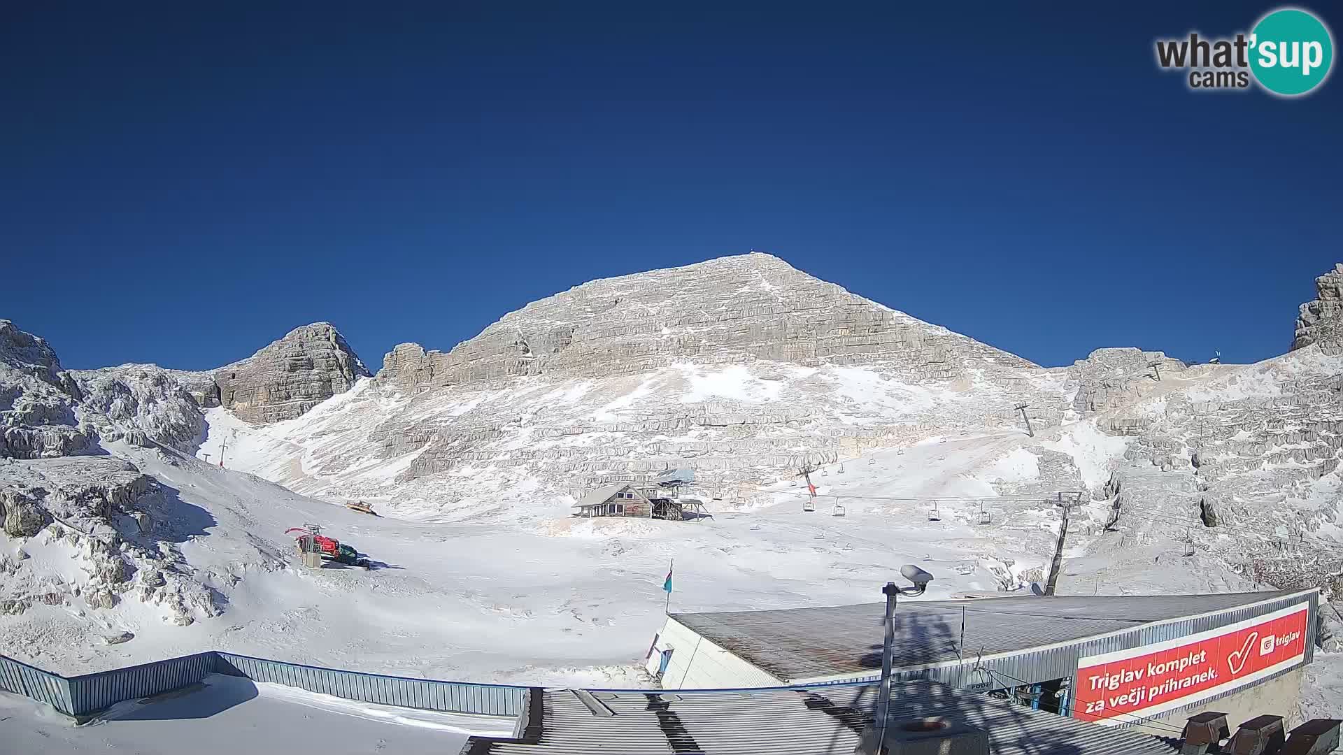 Skijalište Kanin – pogled na Prestreljenik