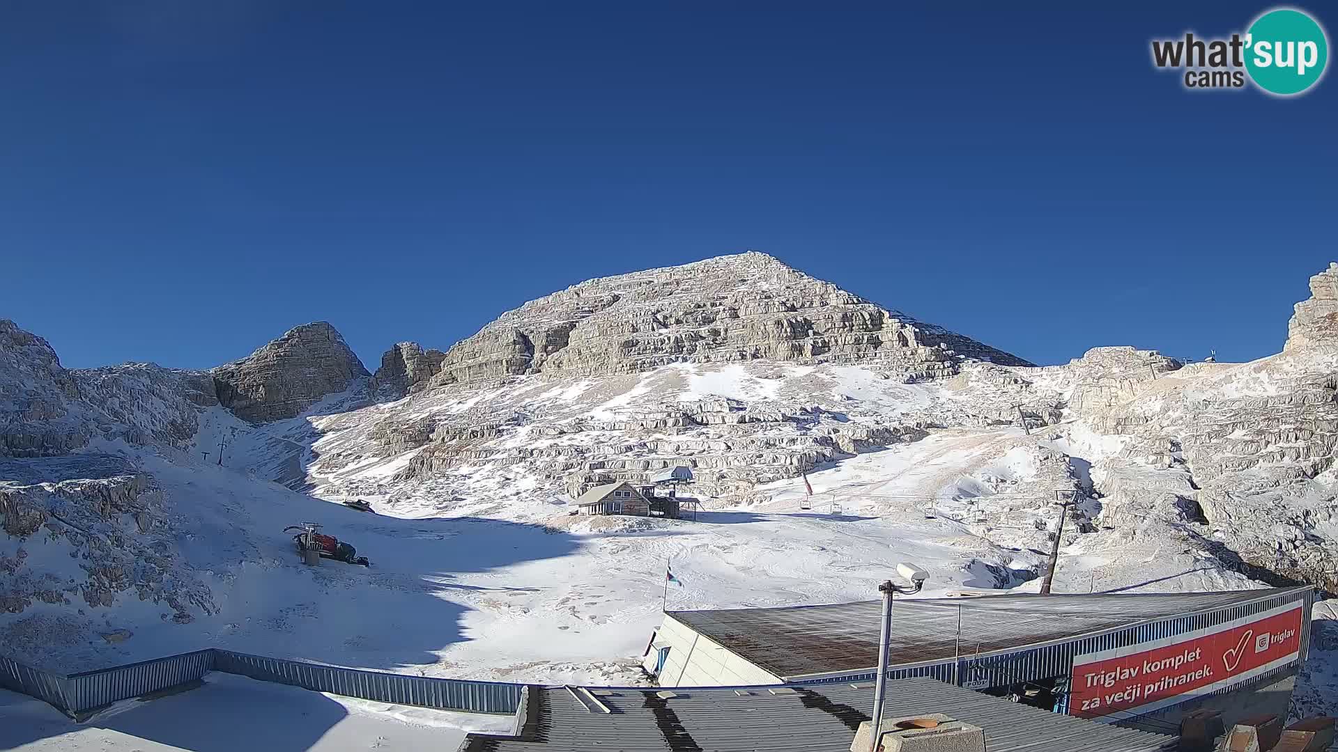 Stazione sciistica Kanin – vista verso Prestreljenik