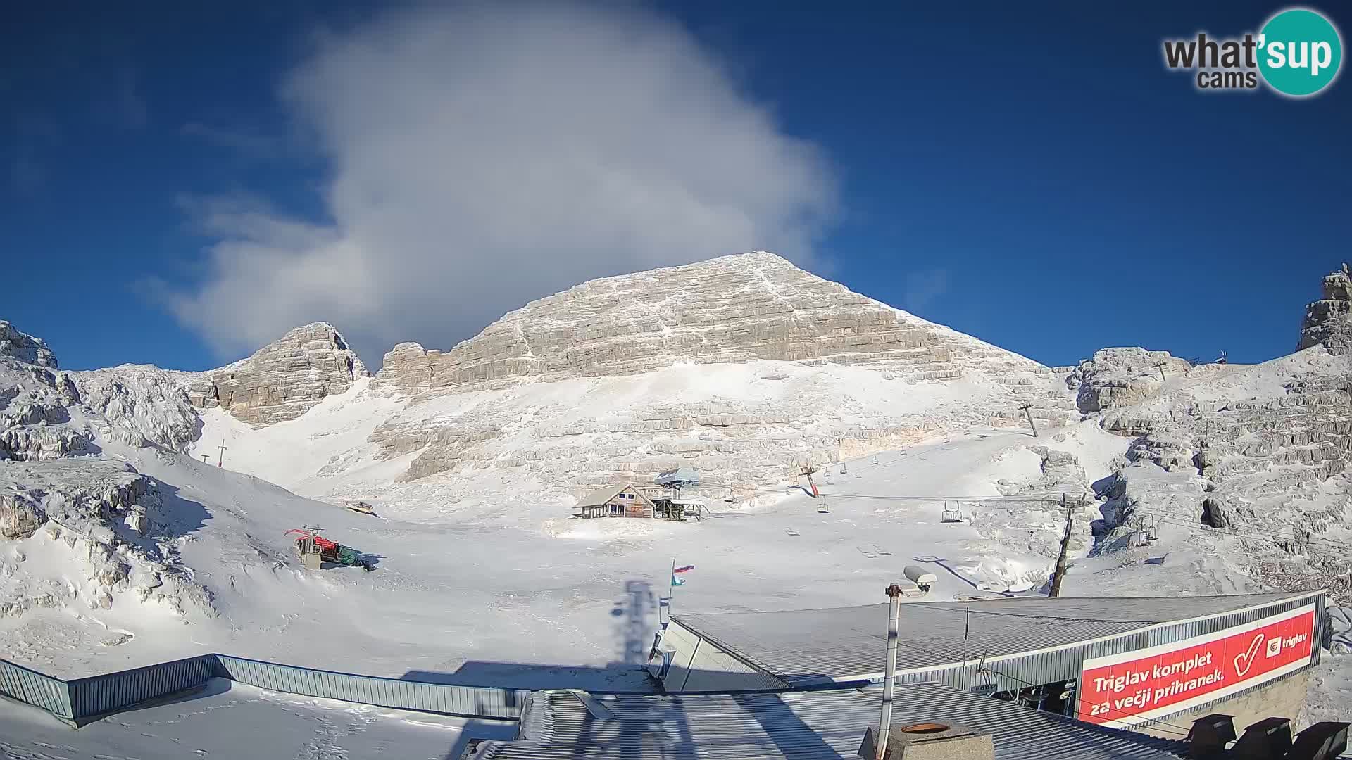 Stazione sciistica Kanin – vista verso Prestreljenik