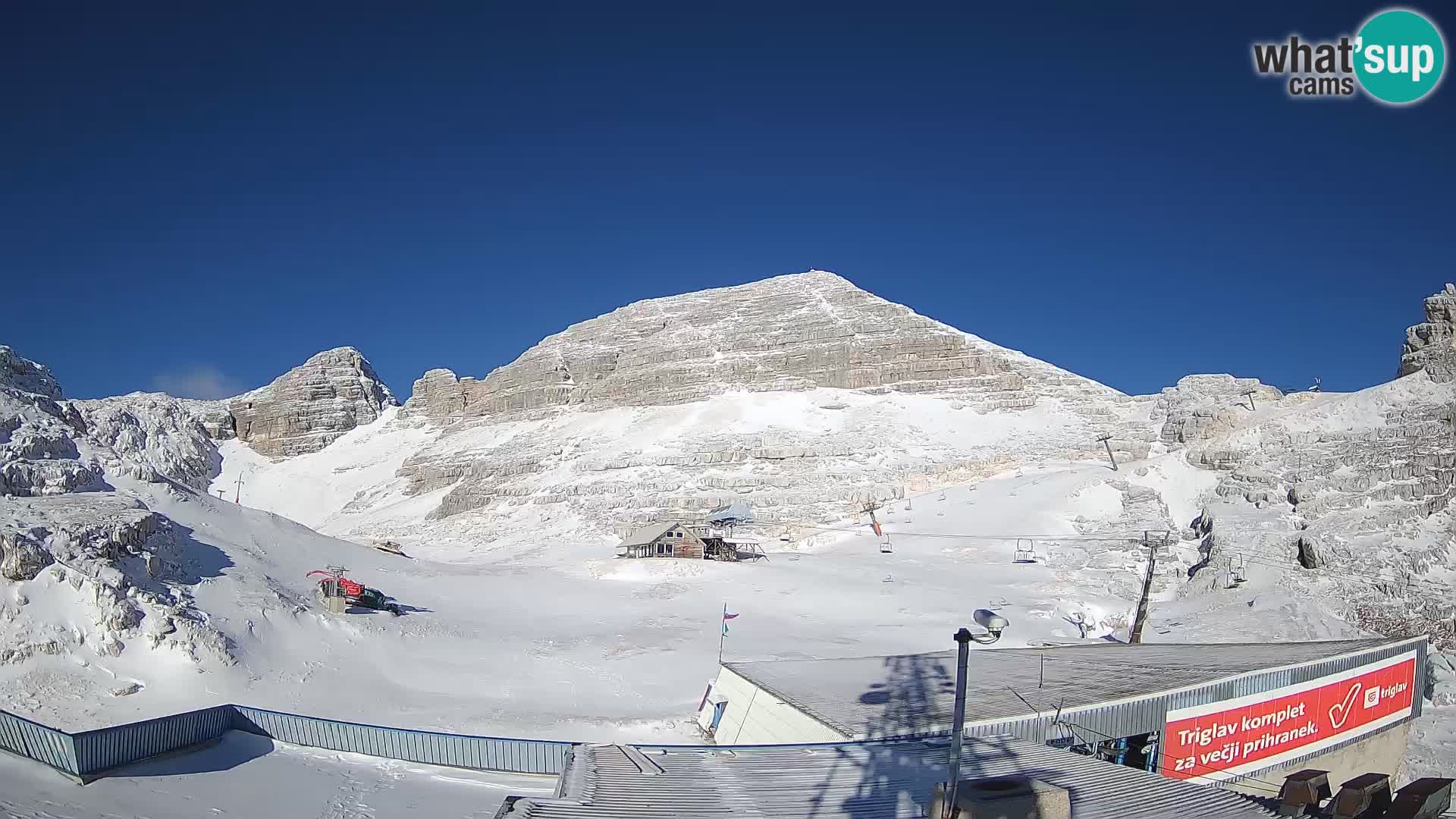 Stazione sciistica Kanin – vista verso Prestreljenik