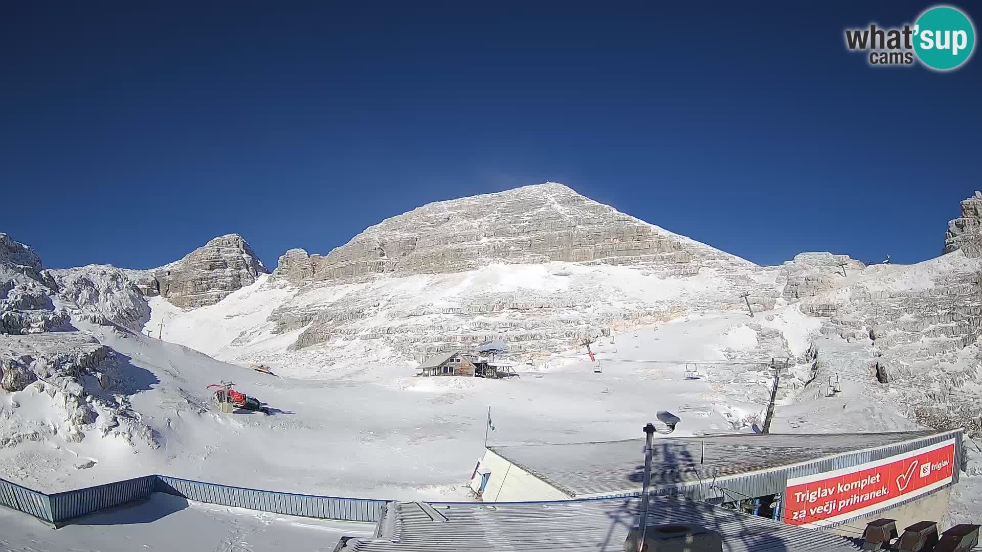 Stazione sciistica Kanin – vista verso Prestreljenik