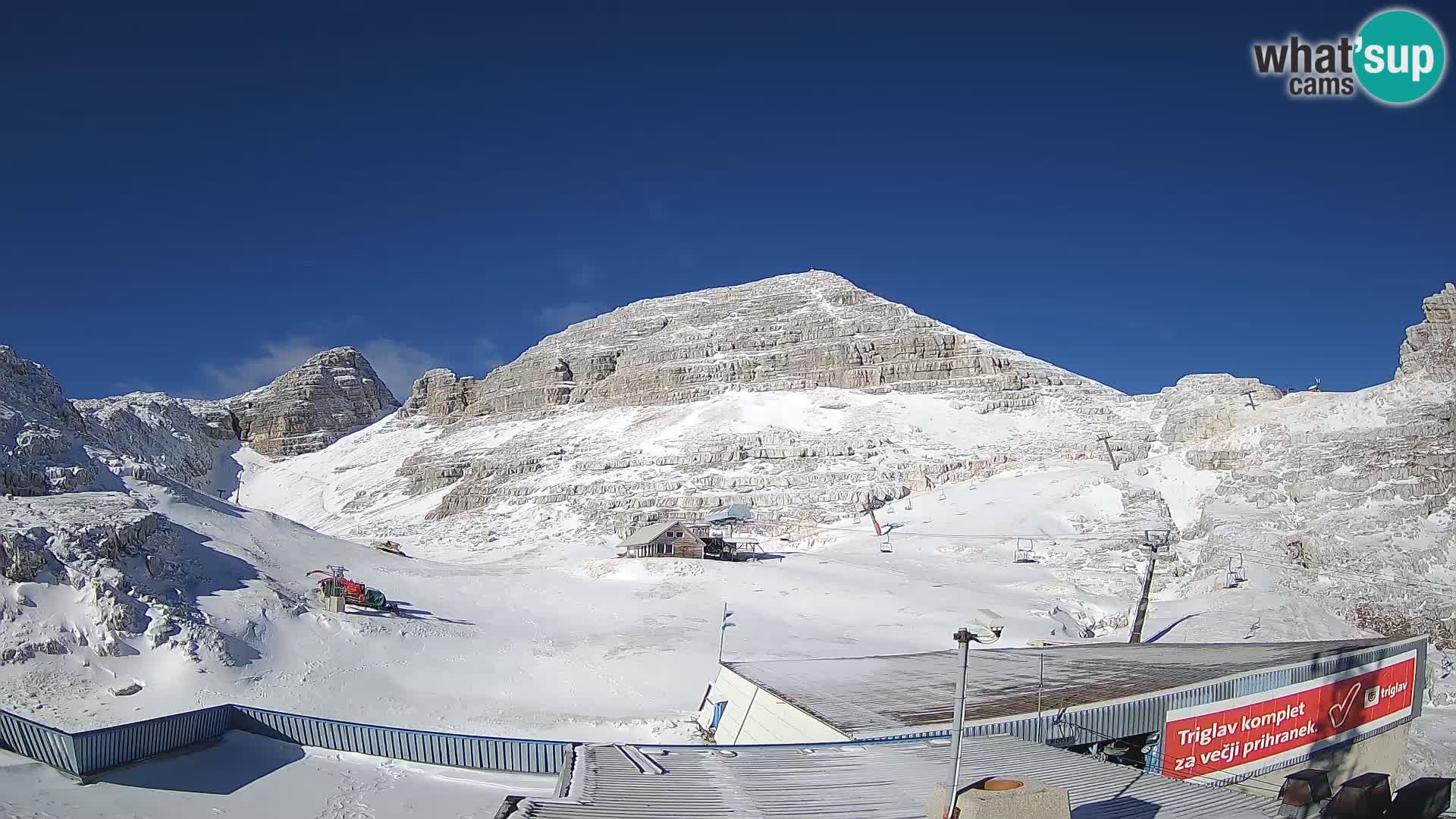 Skijalište Kanin – pogled na Prestreljenik