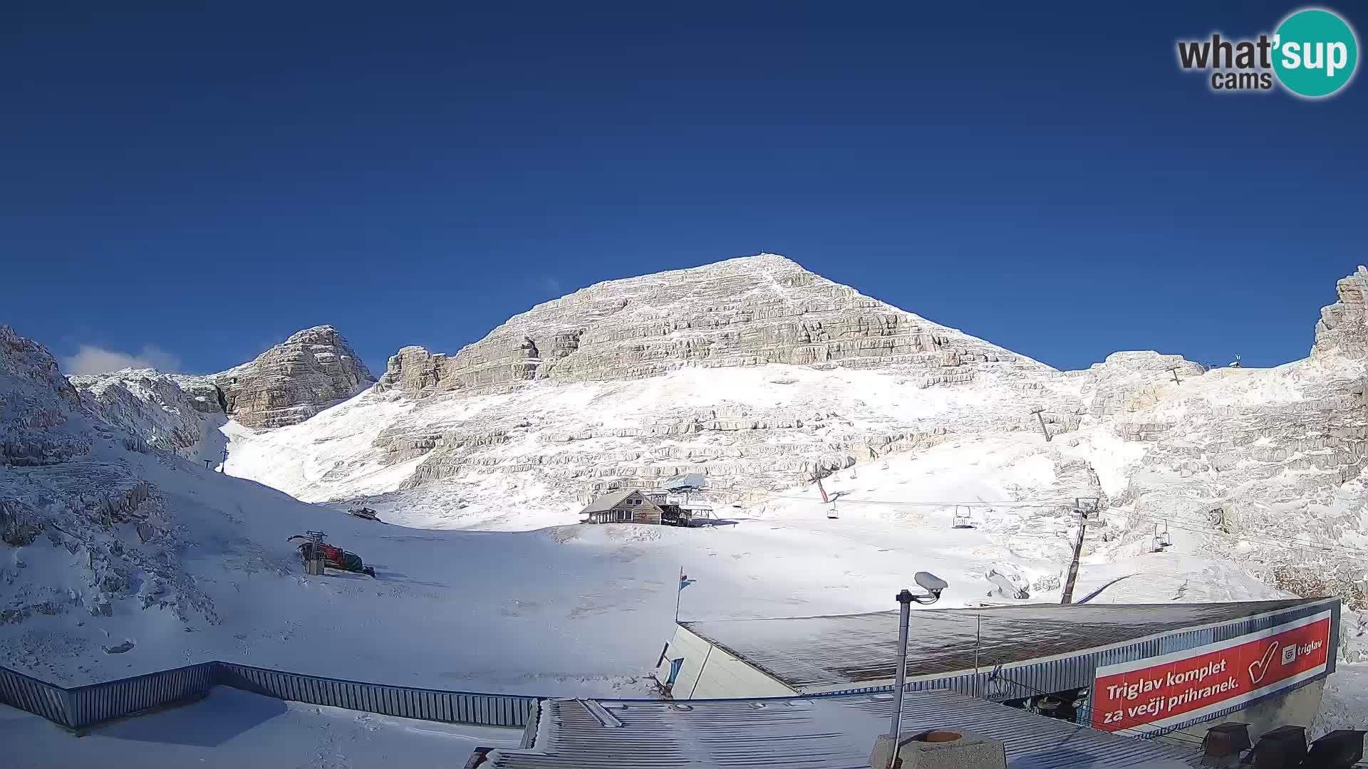 Stazione sciistica Kanin – vista verso Prestreljenik