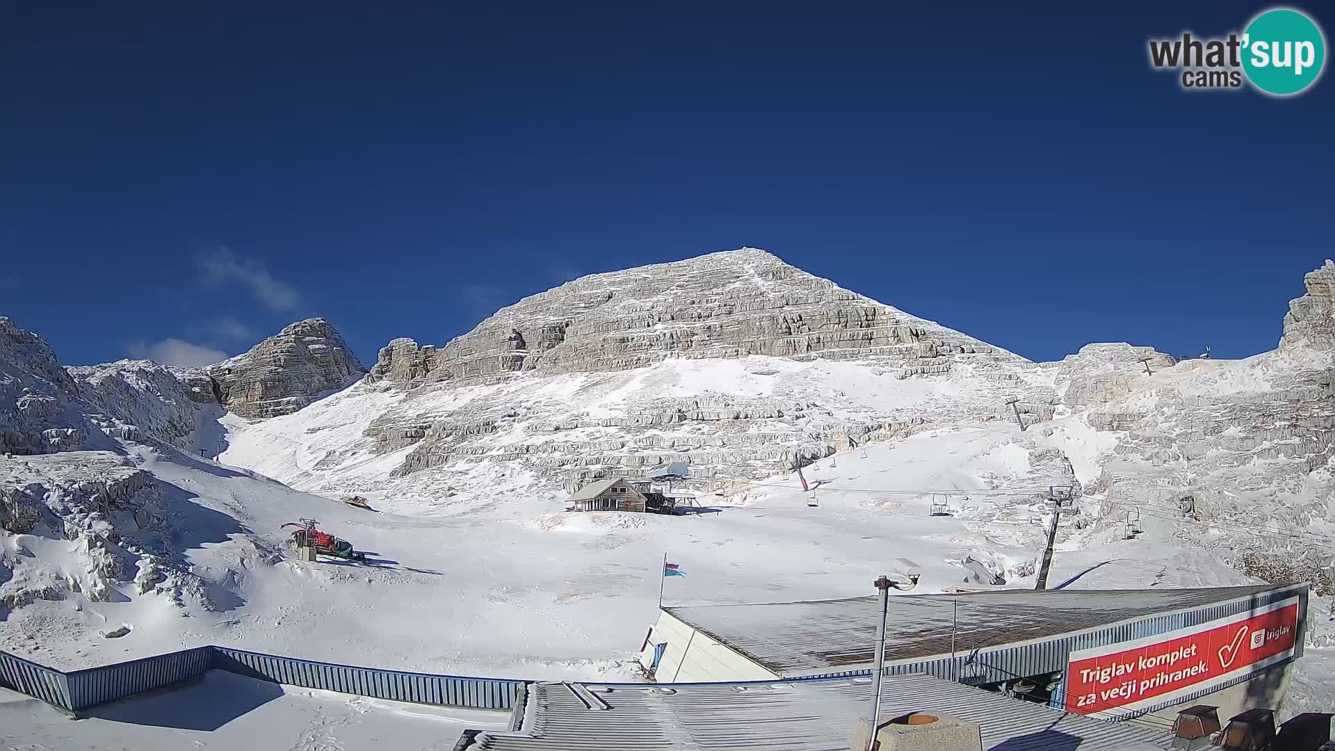 Stazione sciistica Kanin – vista verso Prestreljenik