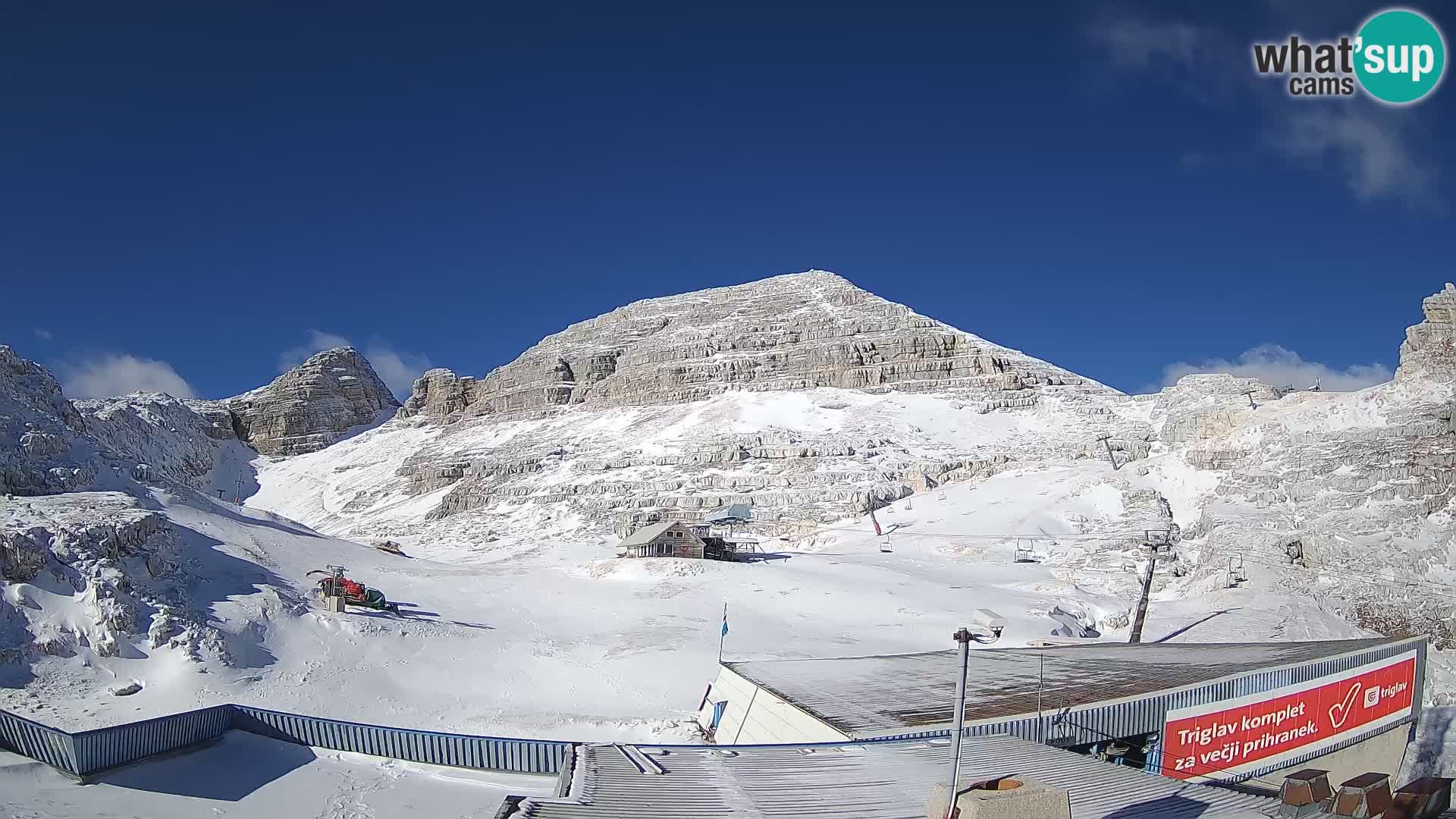 Stazione sciistica Kanin – vista verso Prestreljenik