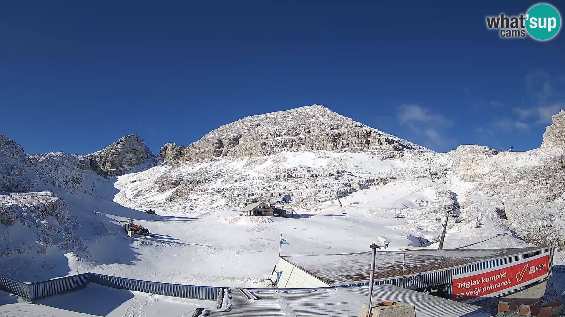 Skijalište Kanin – pogled na Prestreljenik