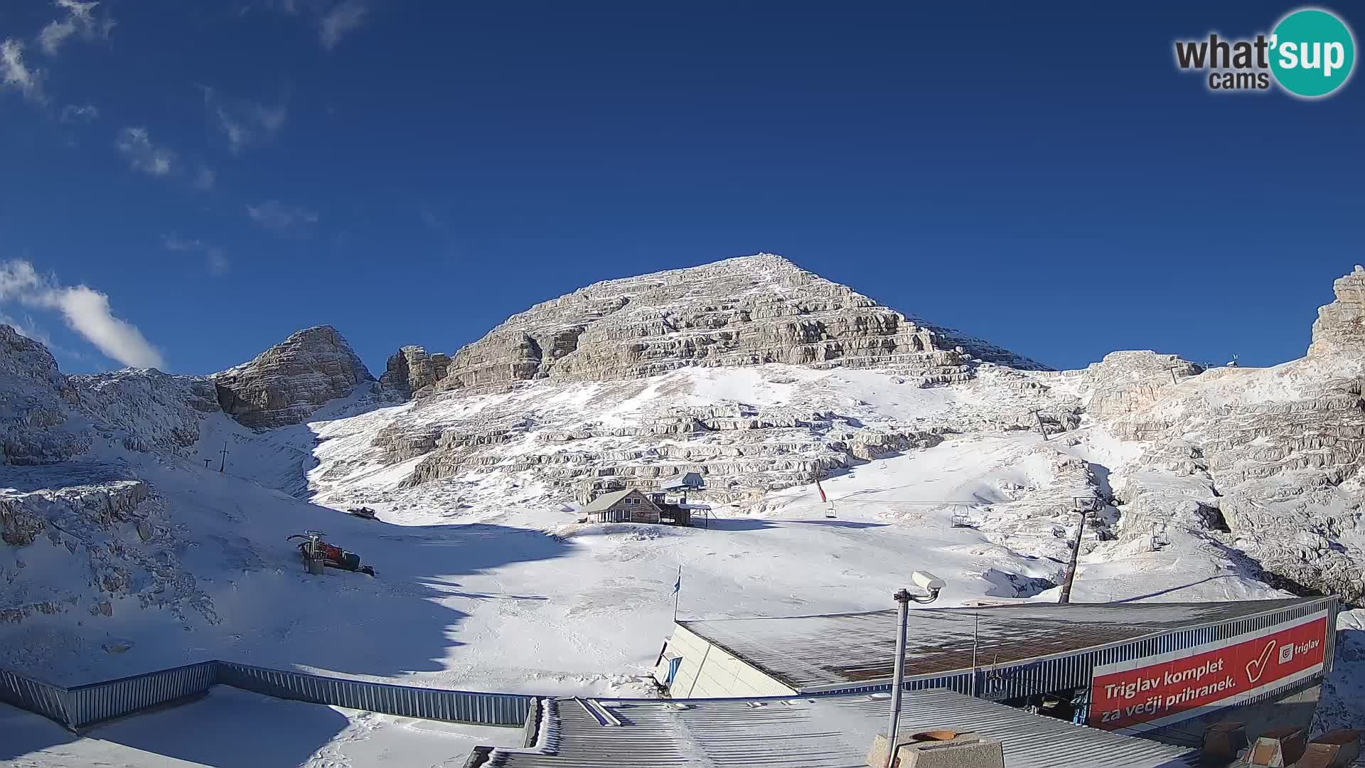 Skijalište Kanin – pogled na Prestreljenik